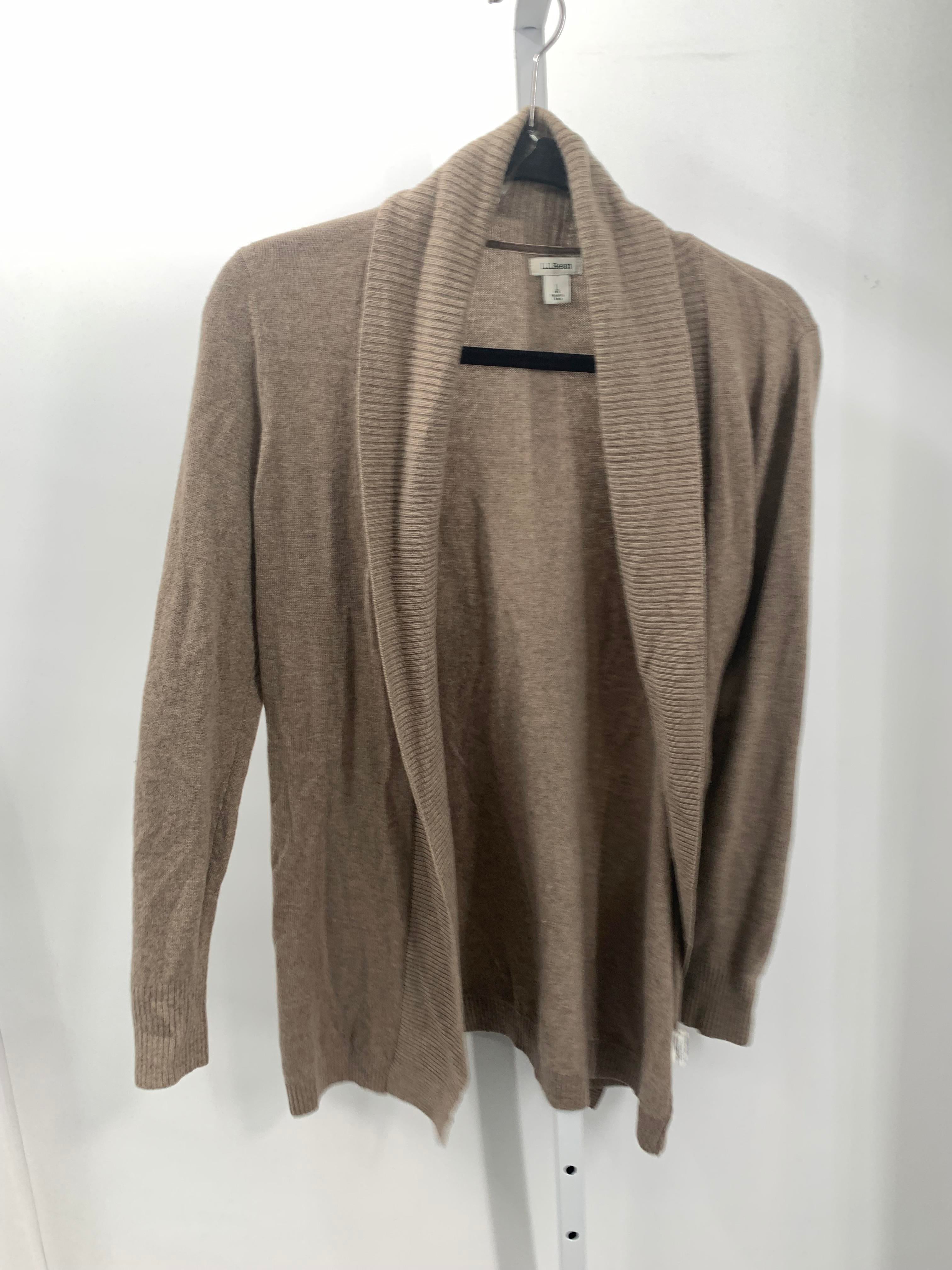 LL Bean Size Large Misses Cardigan