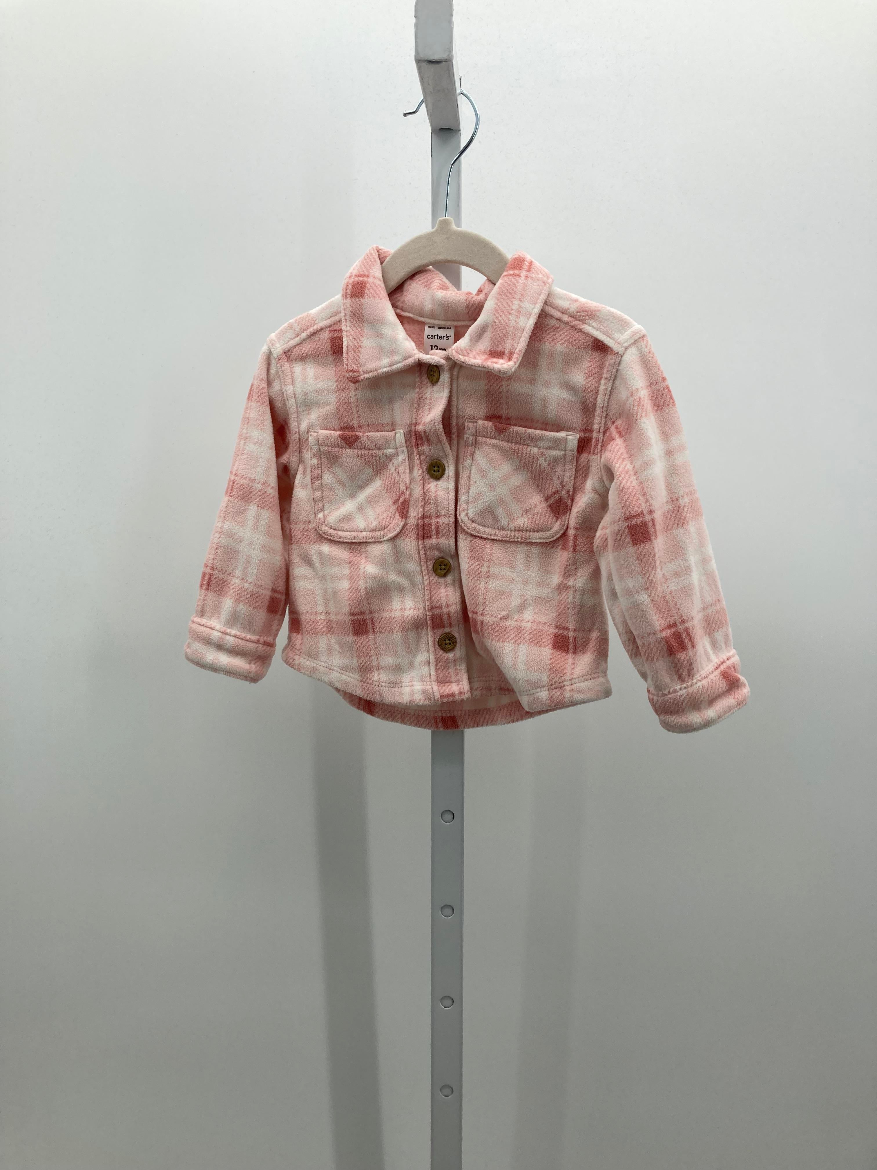 Carters Size 12 Months Girls Long Sleeve Shirt