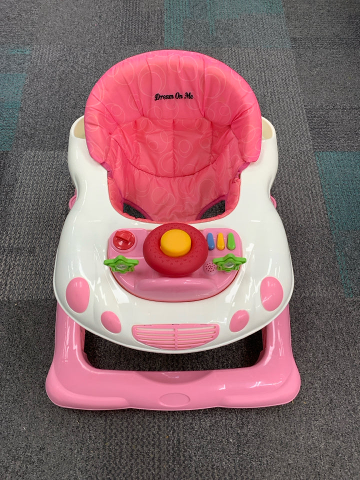 "Dream on Me" Pink Kids Walker