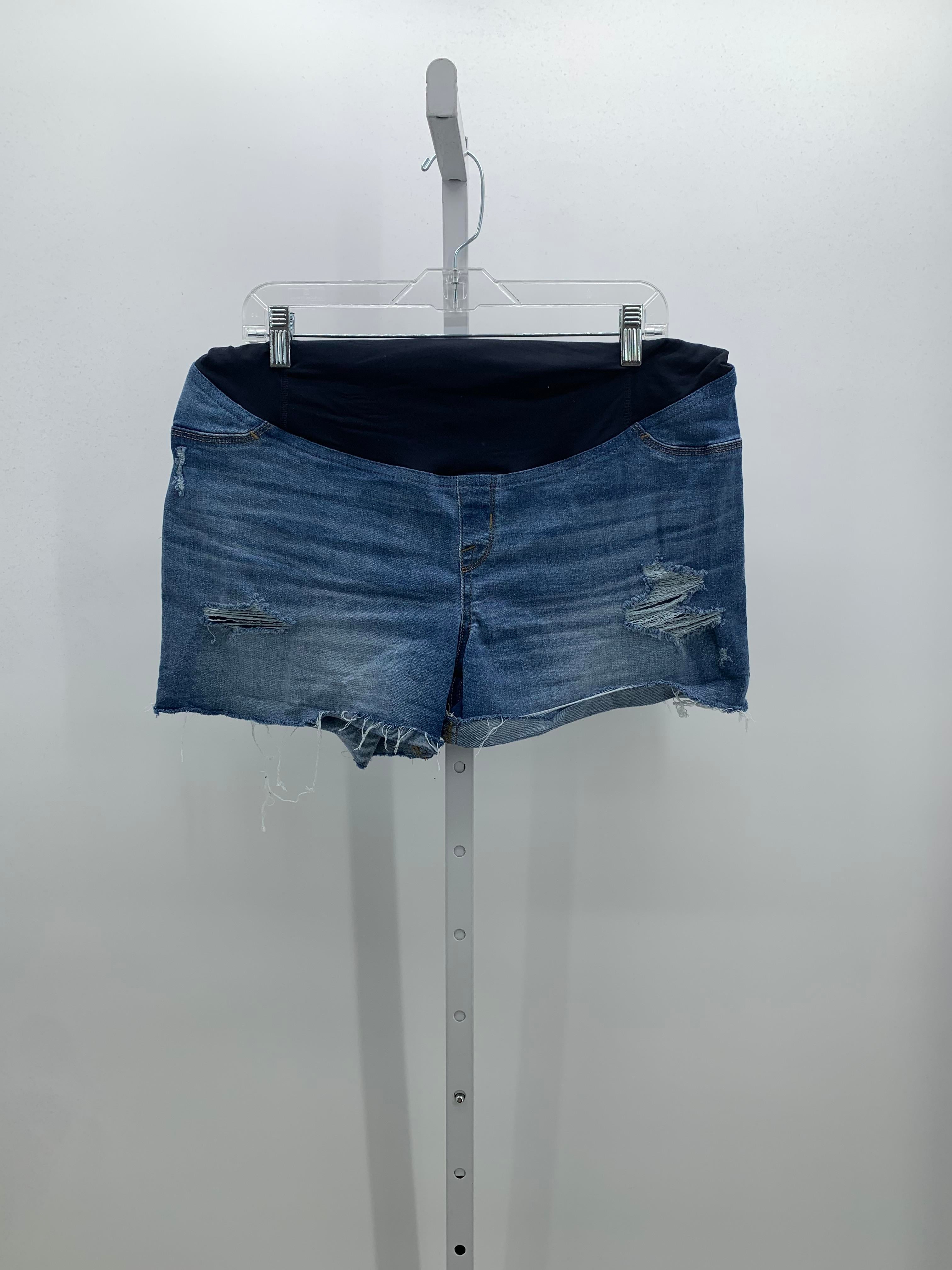 Isabel Denim Size 12 Maternity Shorts