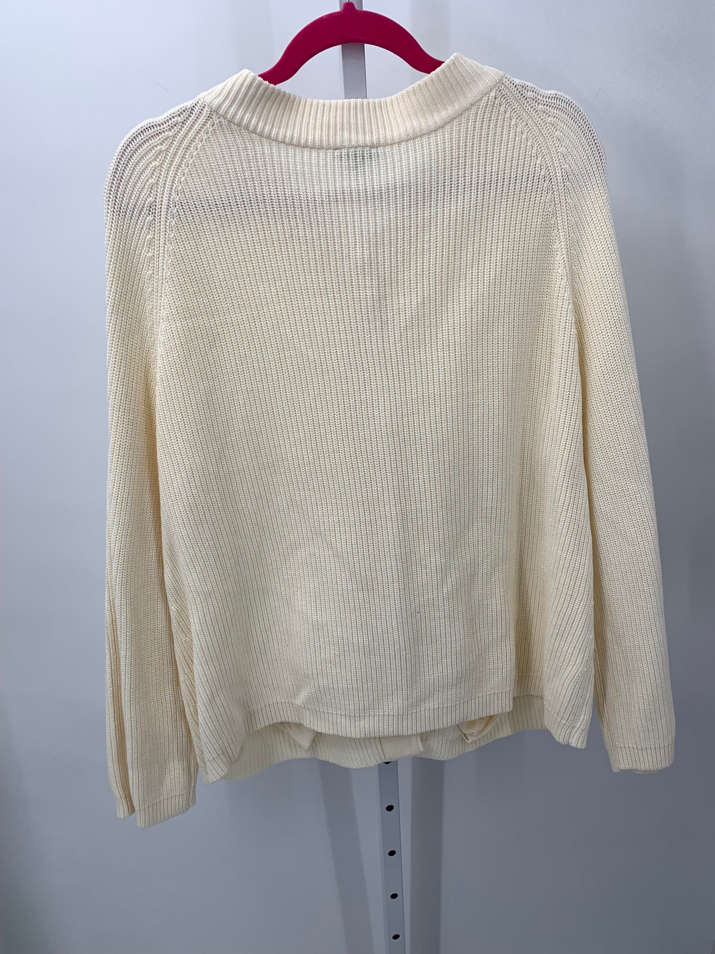 Talbots Size Extra Large Misses Long Slv Sweater