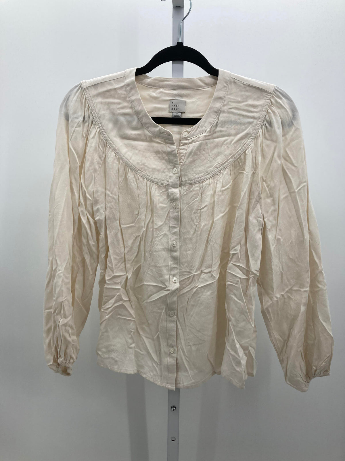 A New Day Size Small Misses Long Sleeve Shirt