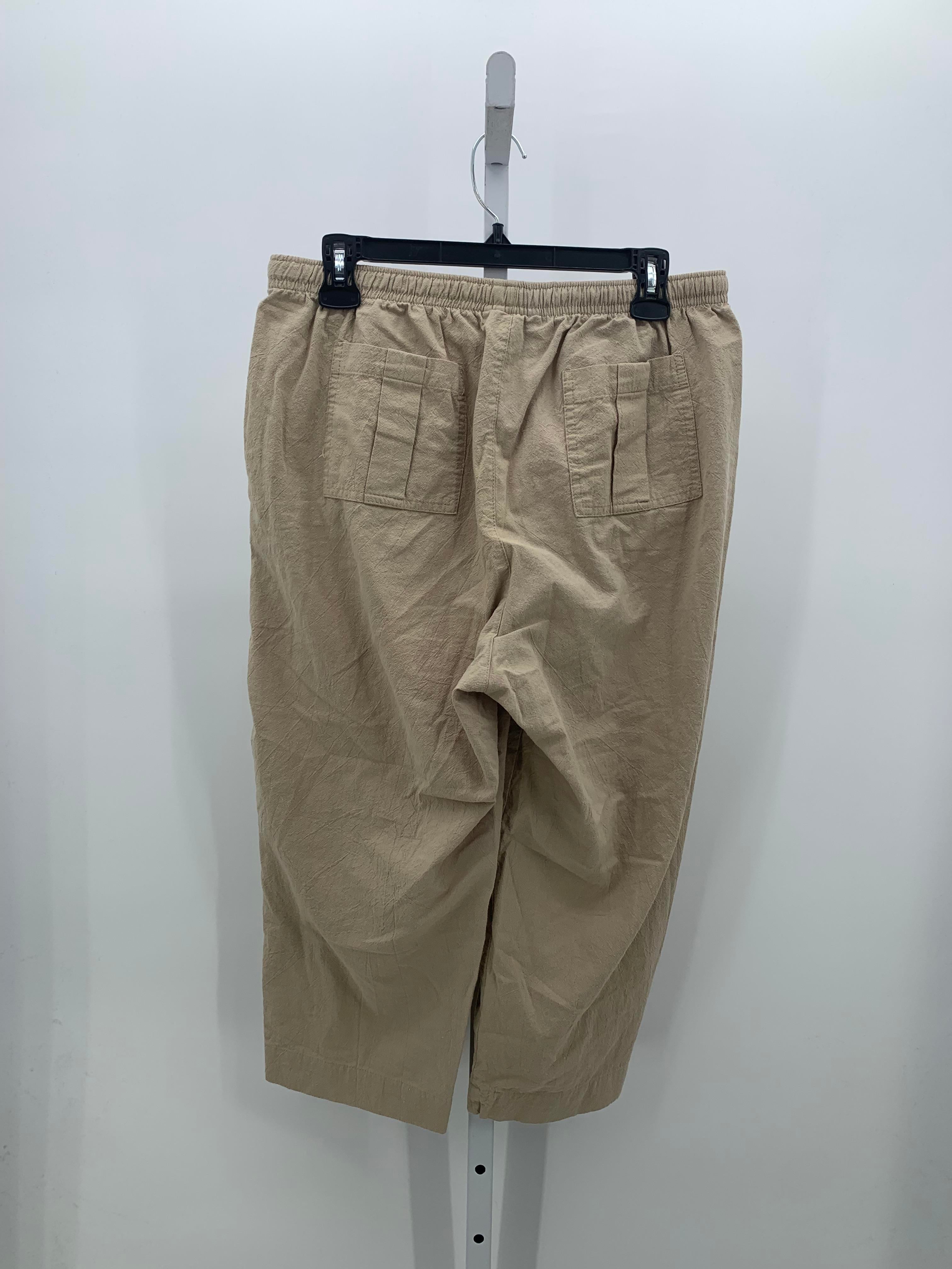 Cathy Daniels Size Extra Large Misses Capri Pants