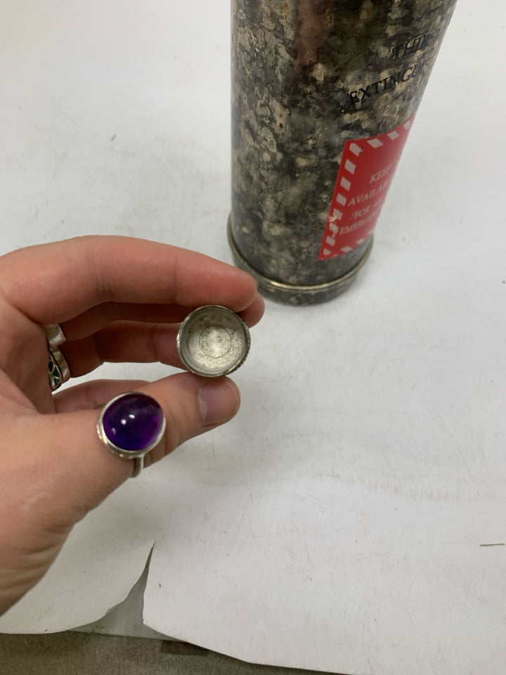VTG GODLINGER SILVERPLATED THIRST EXTINGUISHER COCKTAIL SHAKER.