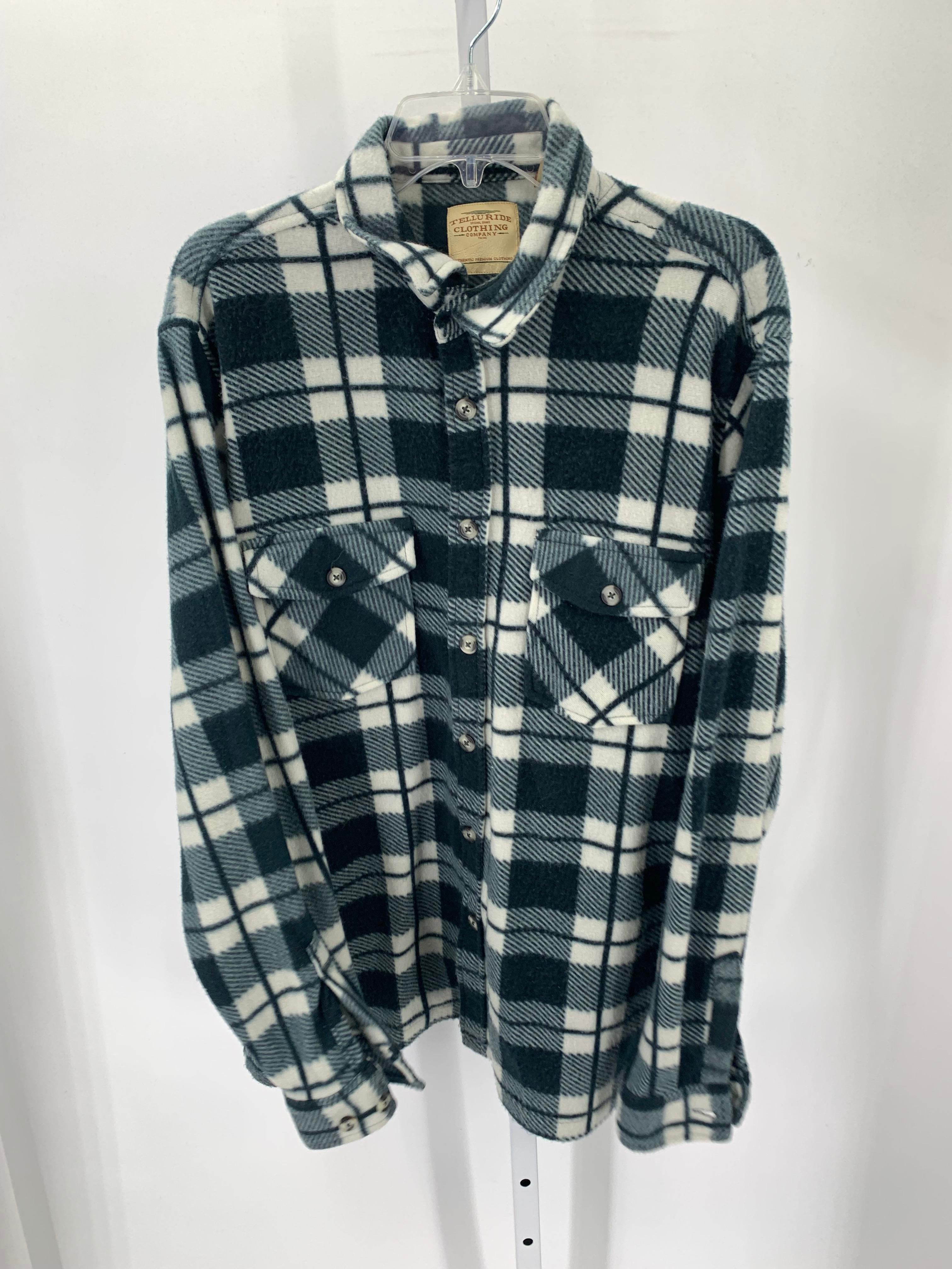 PLAID FLEECE.