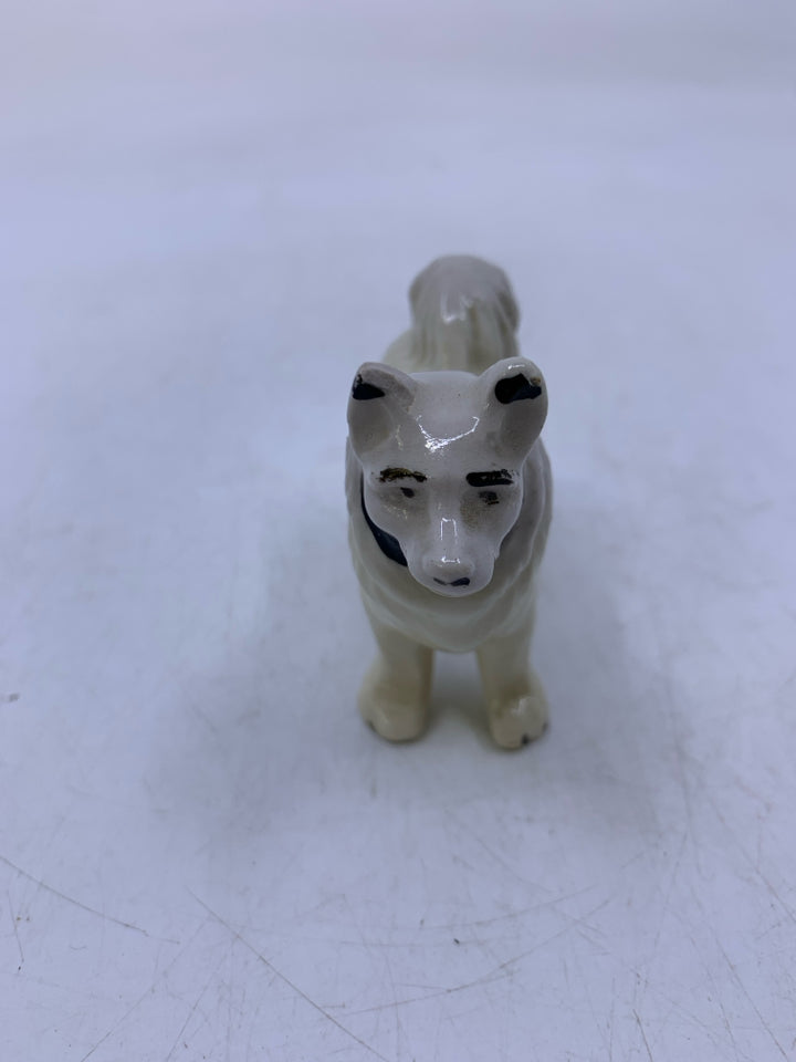 PORCELAIN HUSKY? DOG.