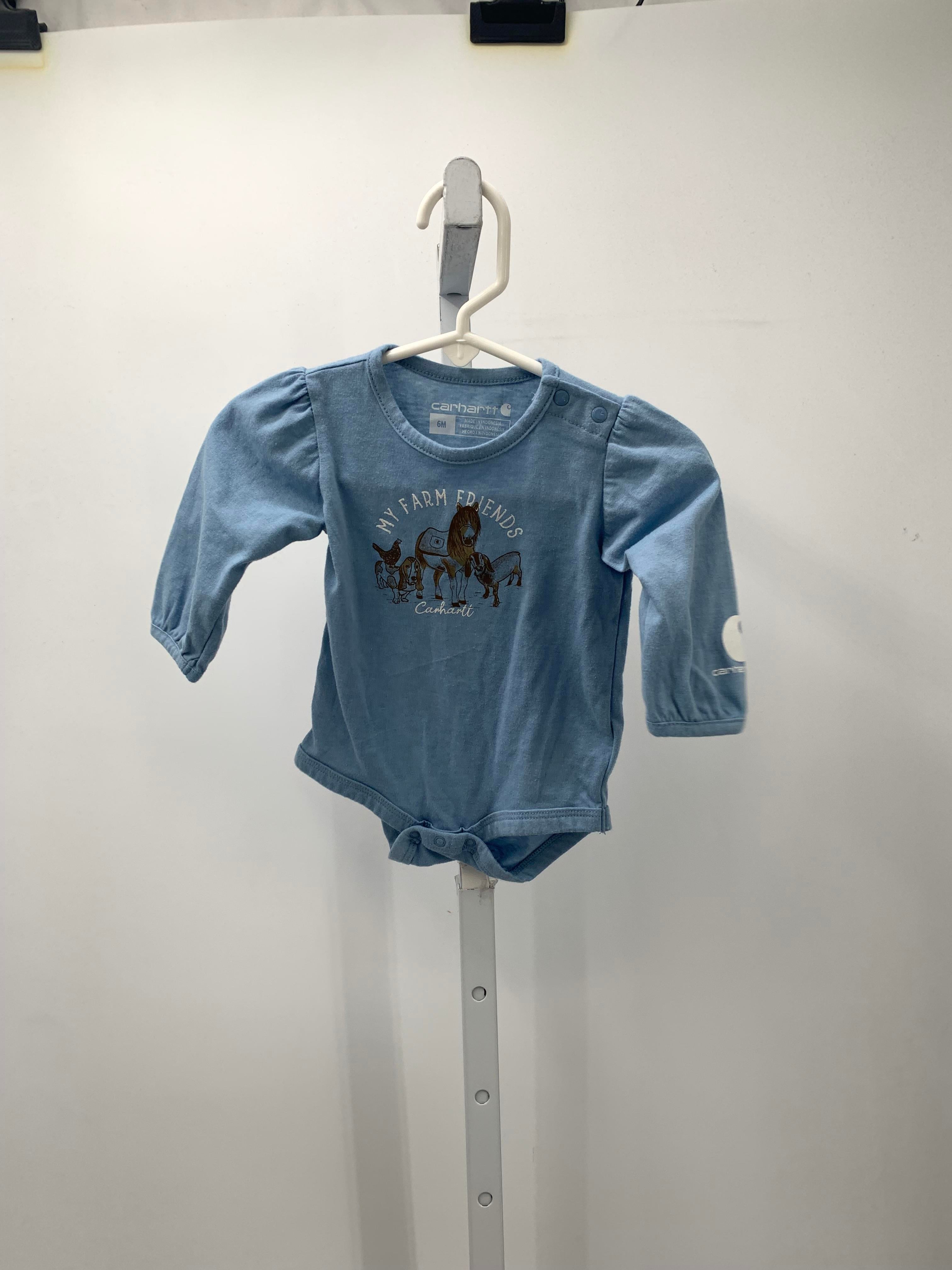 Carhartt Size 6 Months Girls Long Sleeve Shirt
