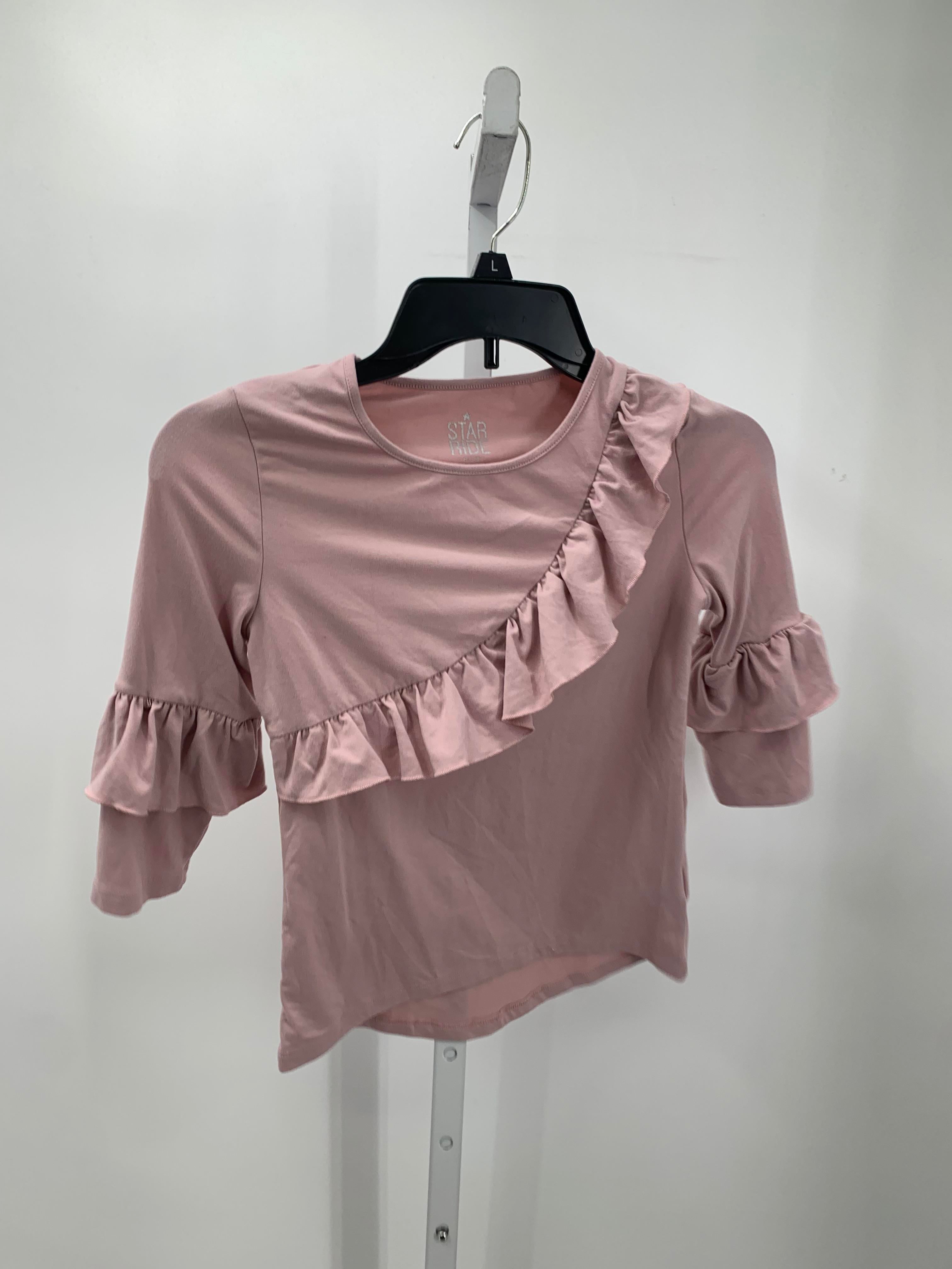 Star Ride Size 7-8 Girls Long Sleeve Shirt