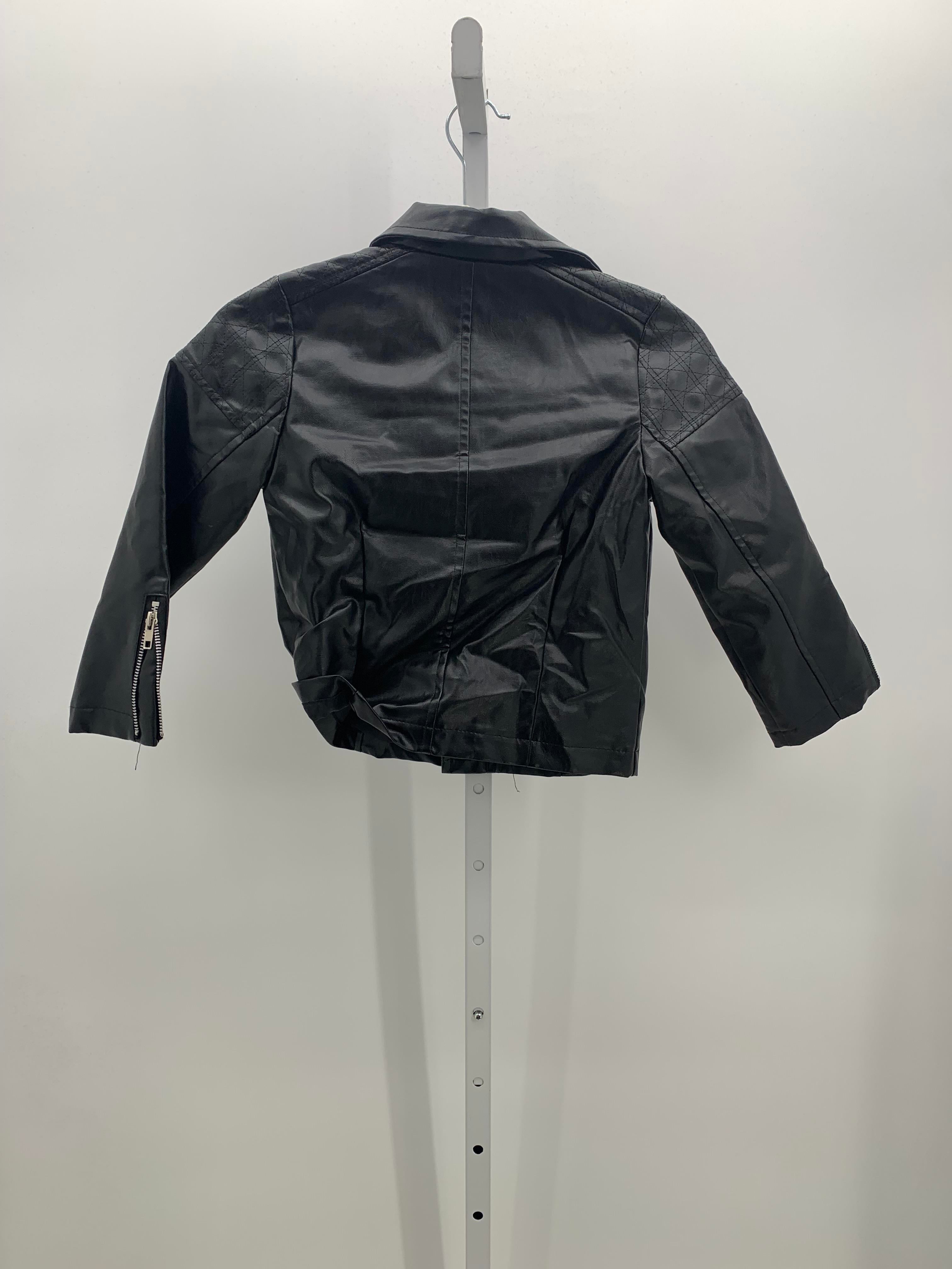 FAUX LEATHER JACKET.