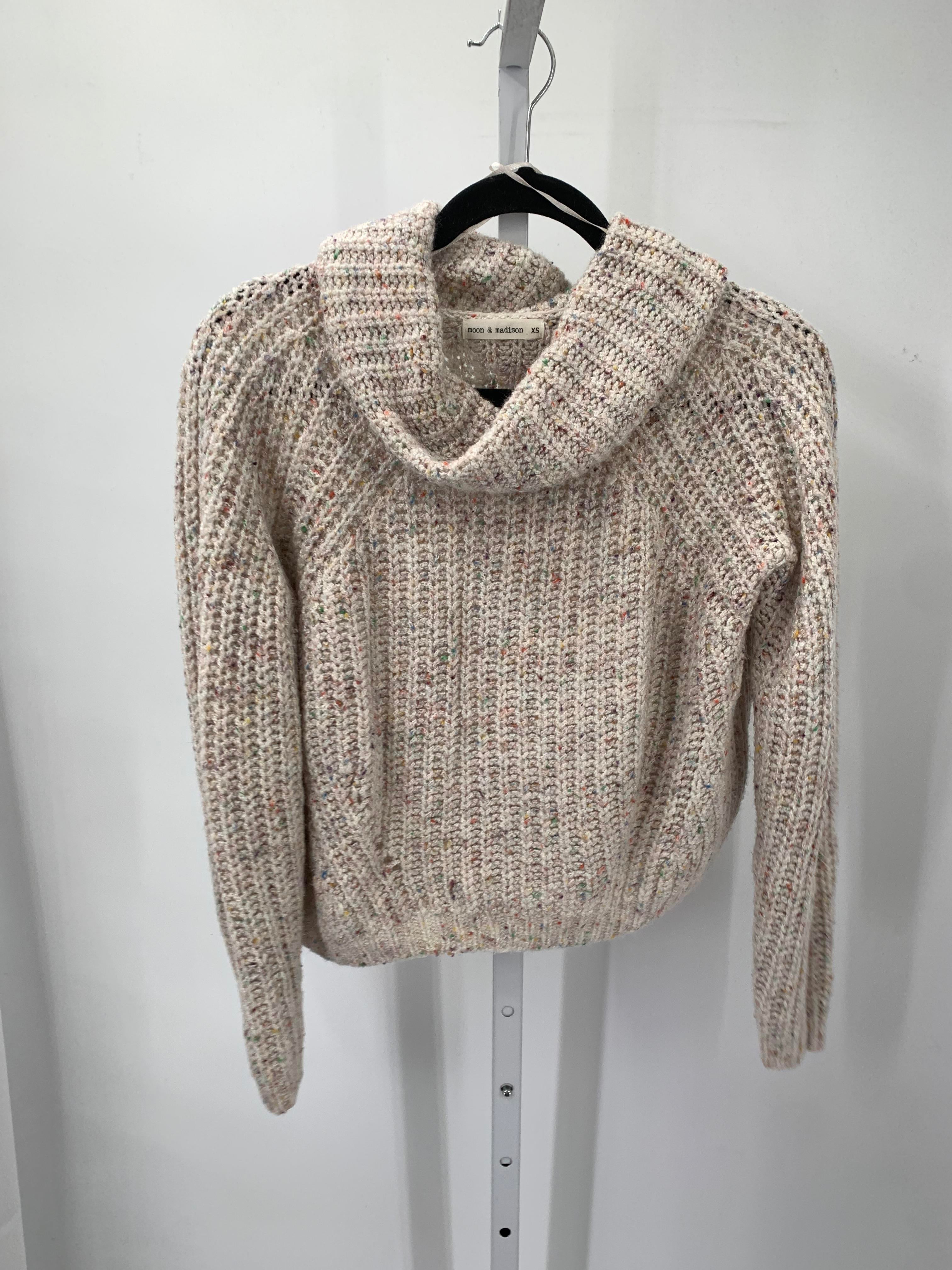 Size X Small Juniors Long Sleeve Sweater