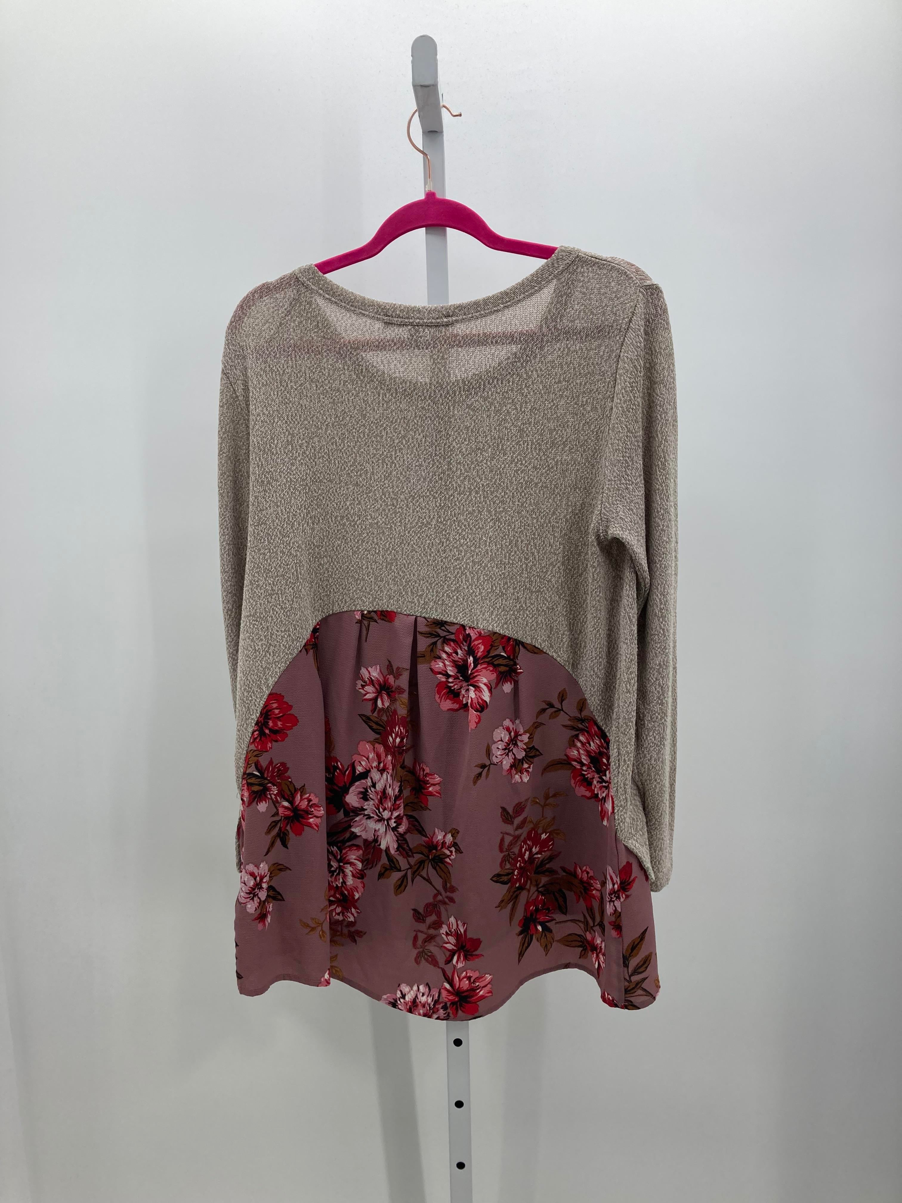 Zac & Rachel Size Medium Misses Long Slv Sweater