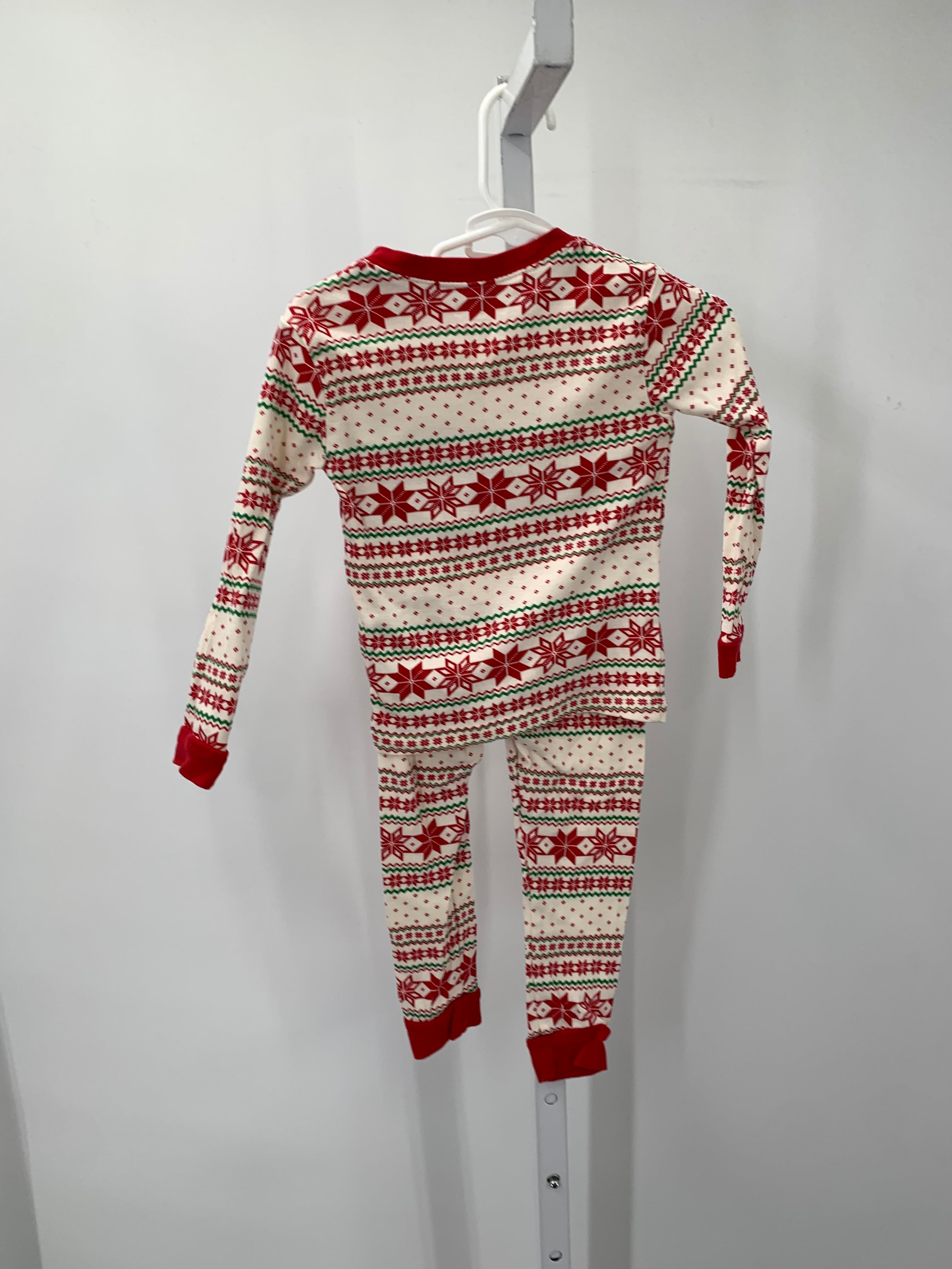 PJS RED GREEN SNOWFLAKES.
