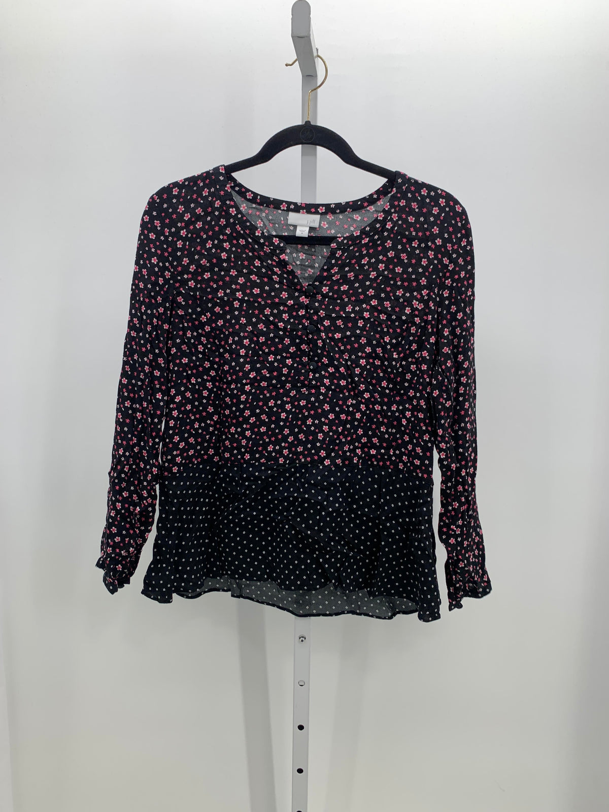 J-Jill Size Medium Misses Long Sleeve Shirt