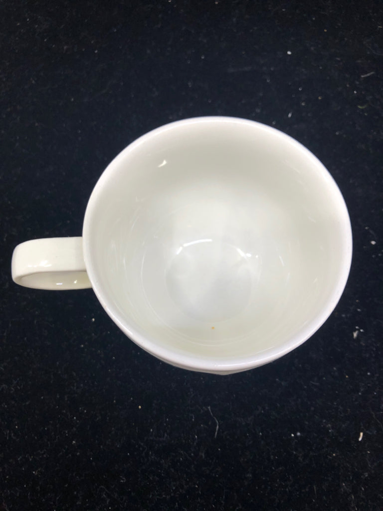 9 PC TEA POT + 4 CUP/SAUCERS -FOCUS PATTERN.