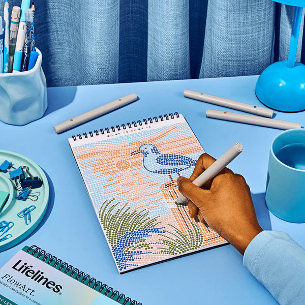 FlowArt® - Dot-By-Letter, Day at the Beach - New