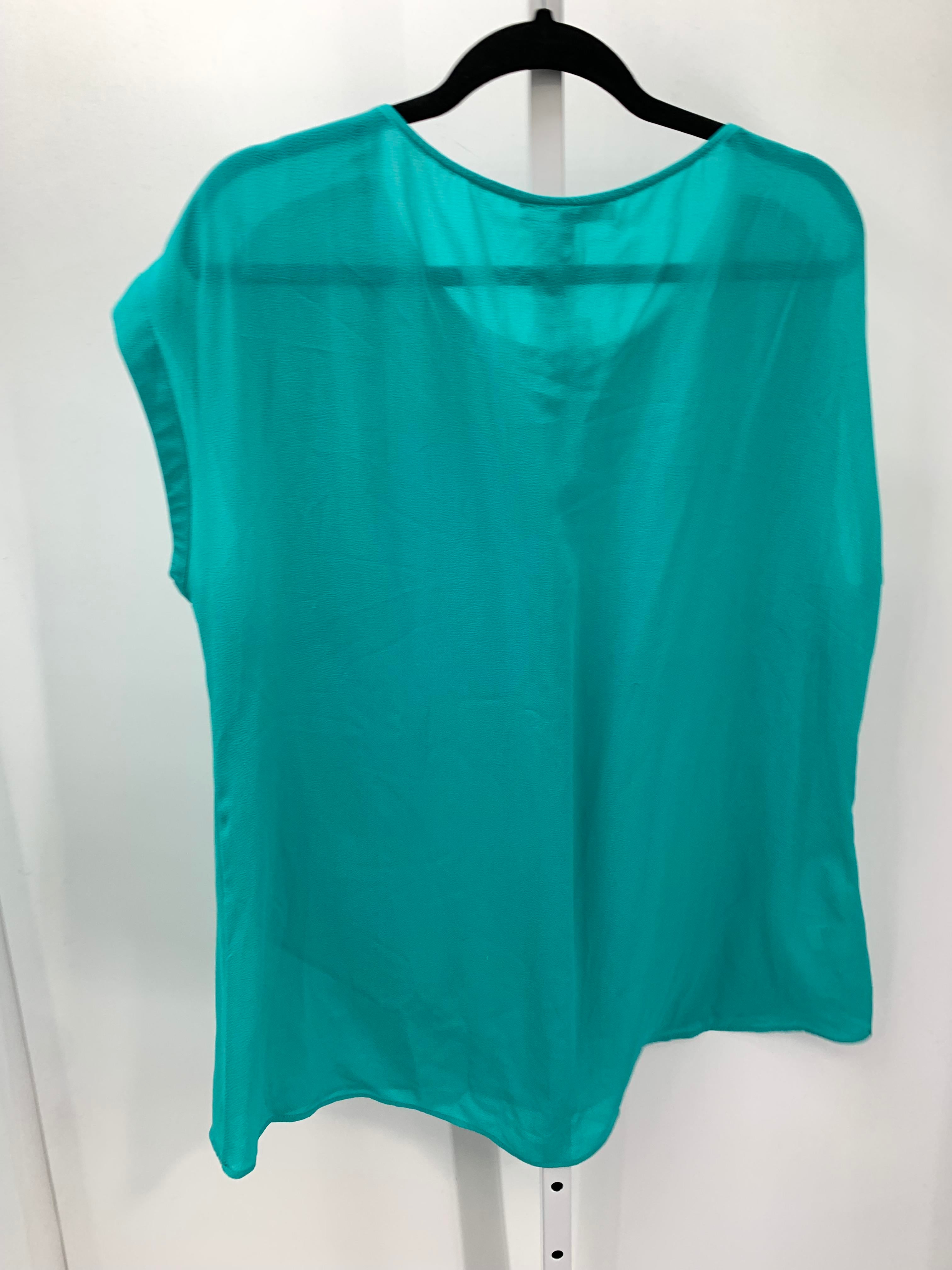 Daniel Rain Size 1X Womens Short Sleeve Shirt