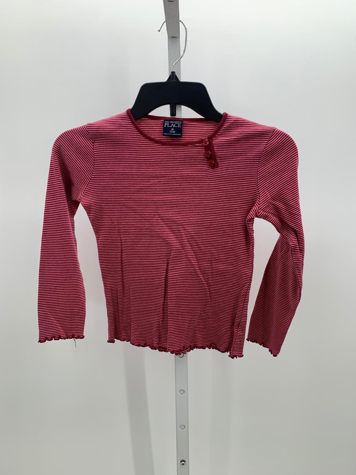 Children's Place Size 7-8 Girls Long Sleeve Shirt