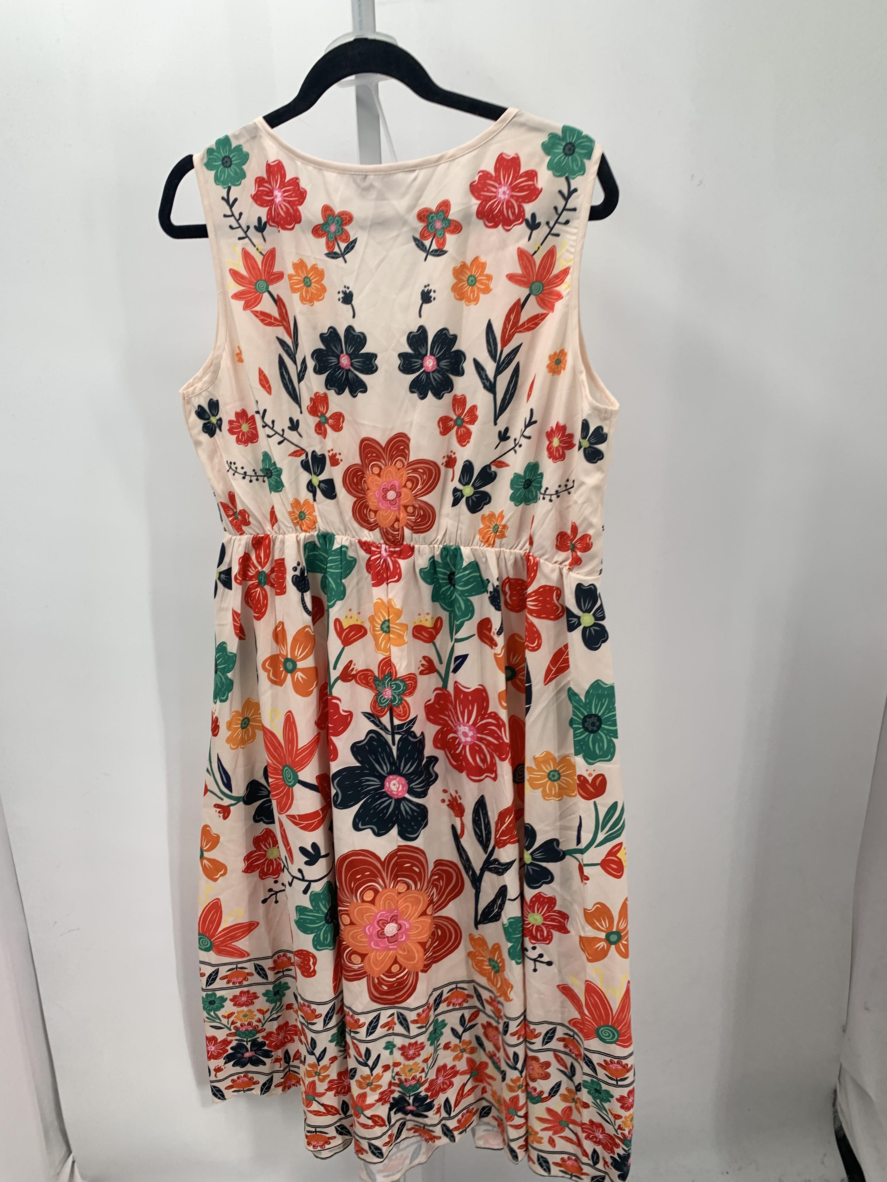 Size 14/16 W Womens Sleeveless Dress