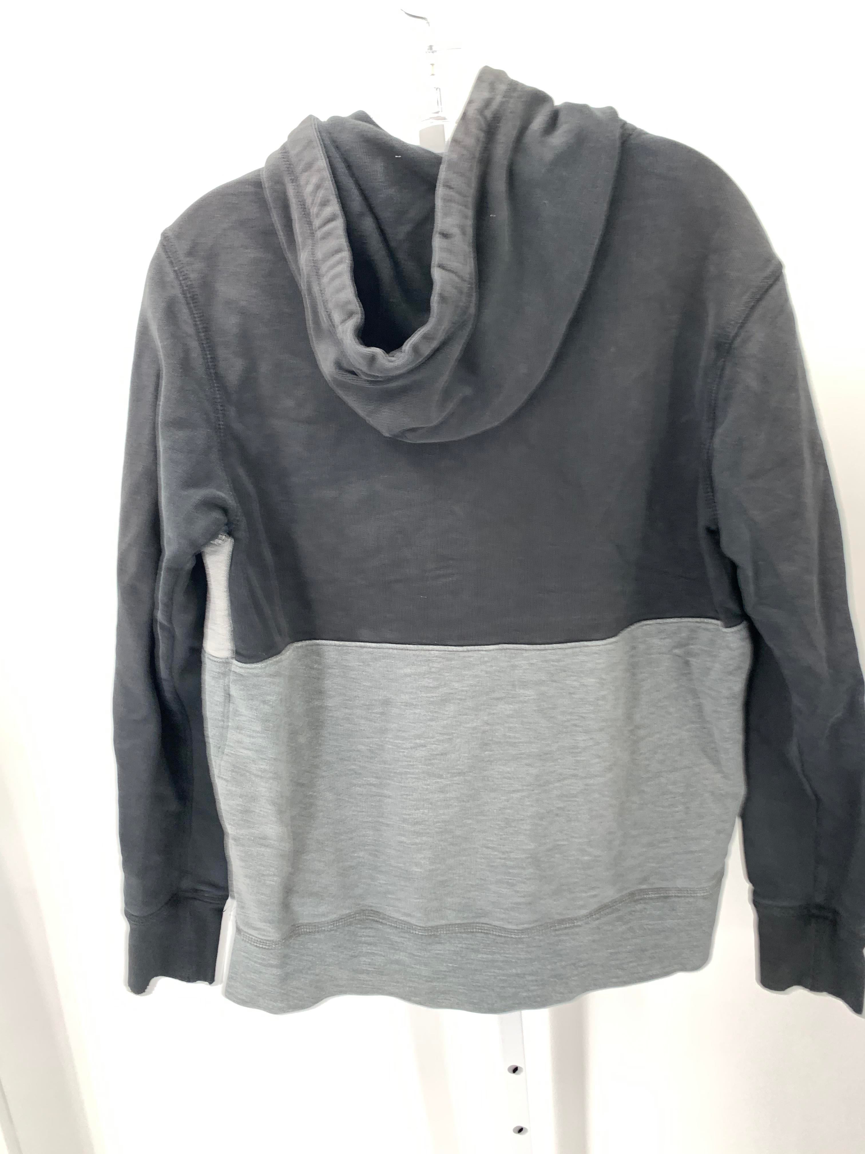 GREY HOODED KNIT