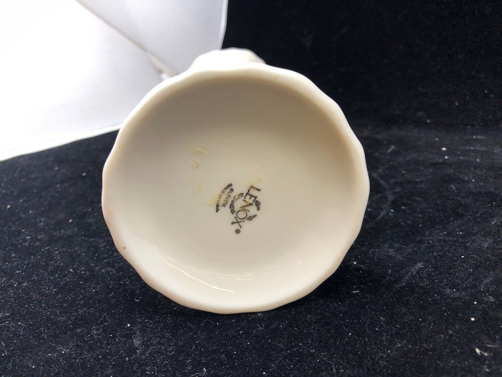 TALL FLARED LENOX VASE.