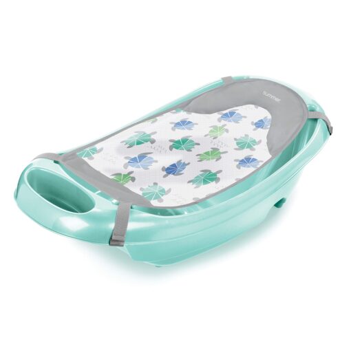 Summer Infant Splish ‘n Splash Newborn to Toddler Tub (Aqua)