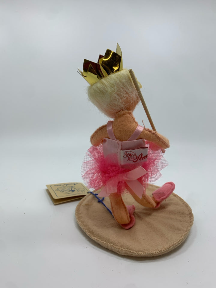 ANNALEE BALLERINA FIGURINE.