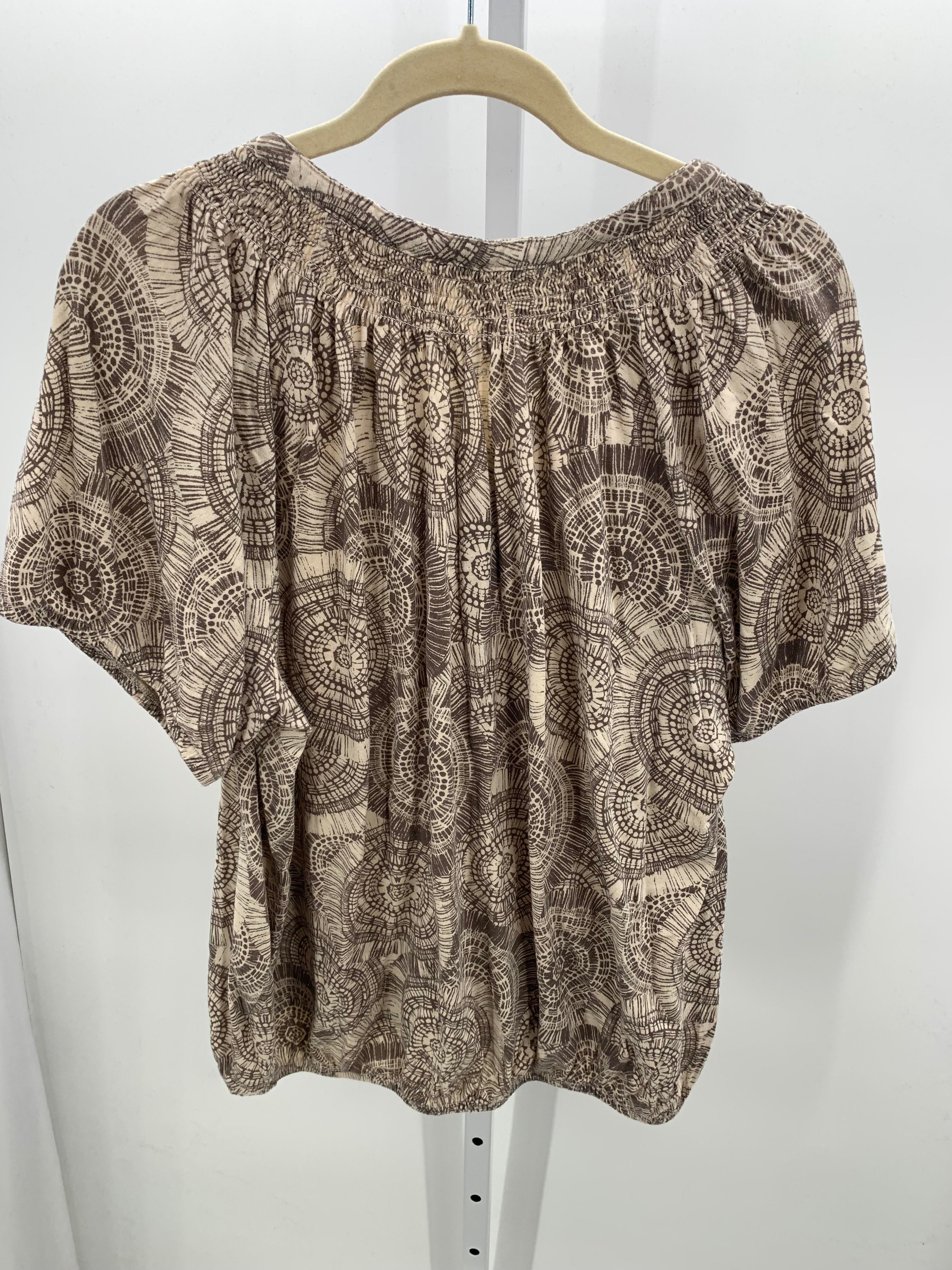 Croft & Barrow Size 2X Womens Short Sleeve Shirt