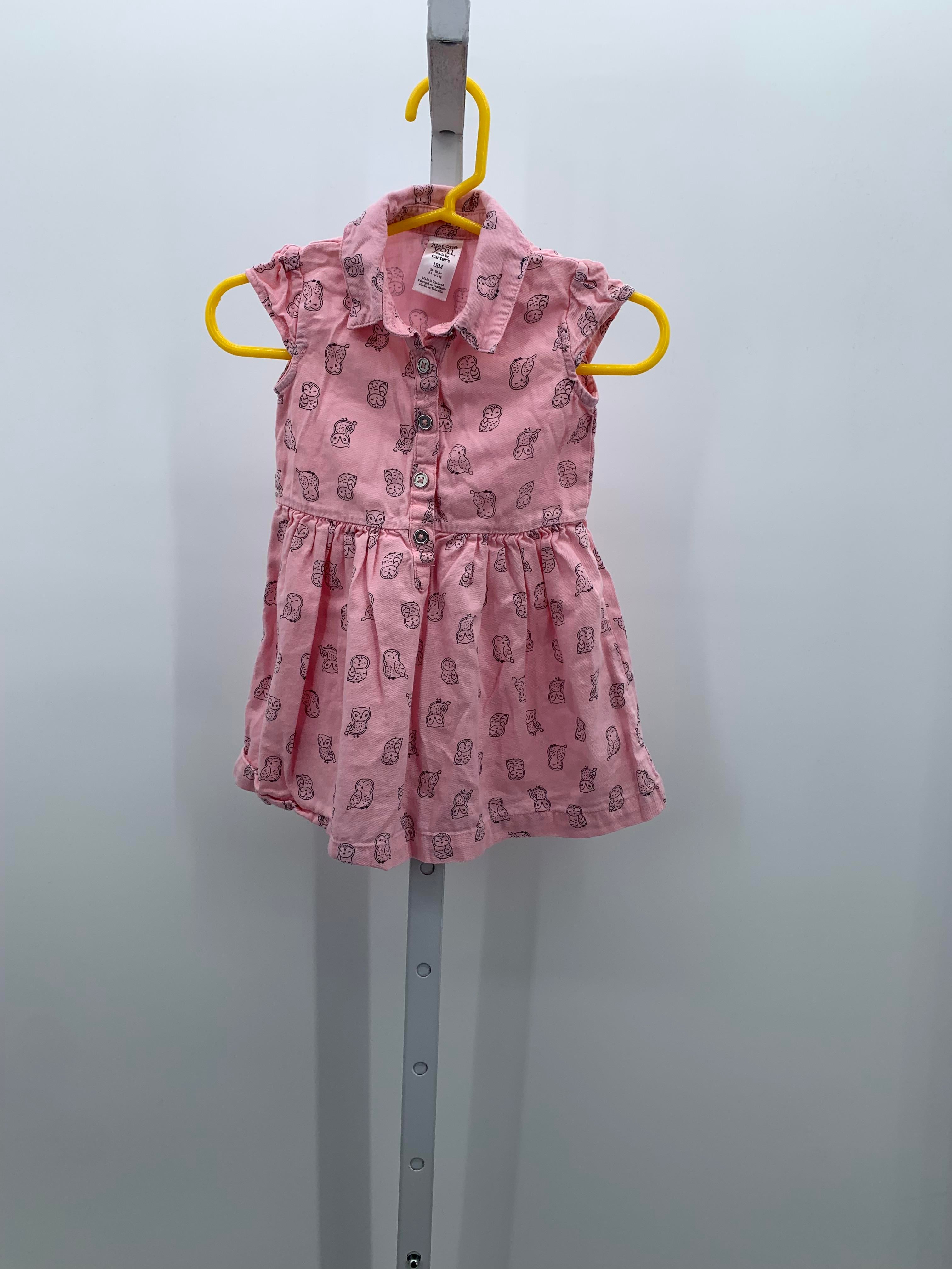 Just One You Size 12 Months Girls Short Sleeve Dress