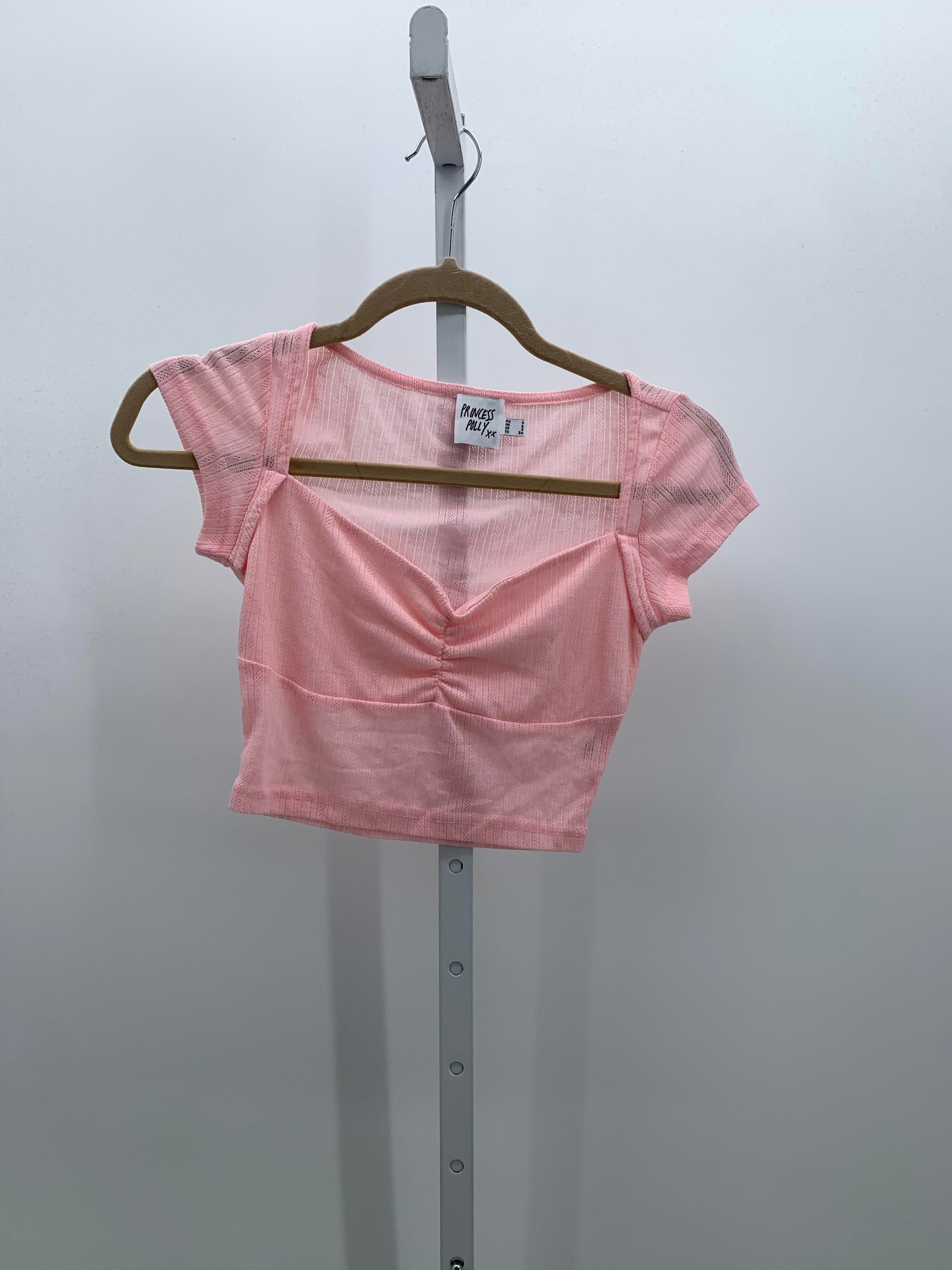 Size 2 Juniors Short Sleeve Shirt