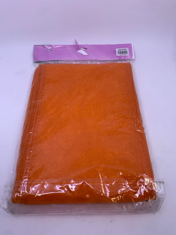 NIP ORANGE CHAIR BOW.