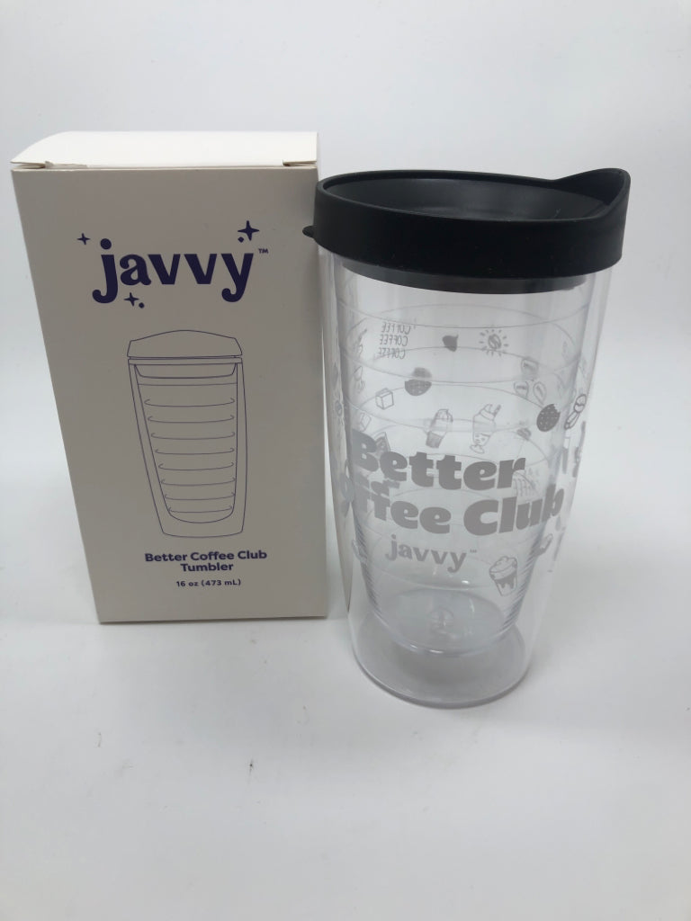 NIB BETTER COFFEE TUMBLER.