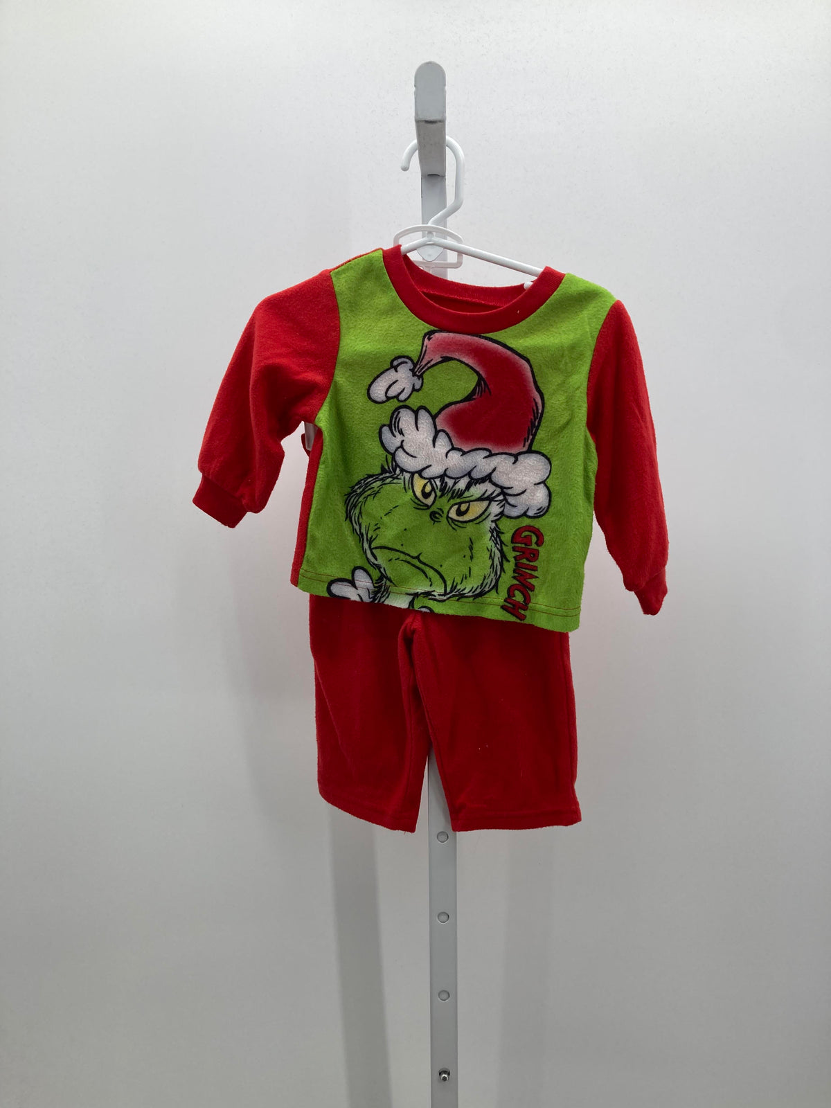 FLEECE PJS GRINCH