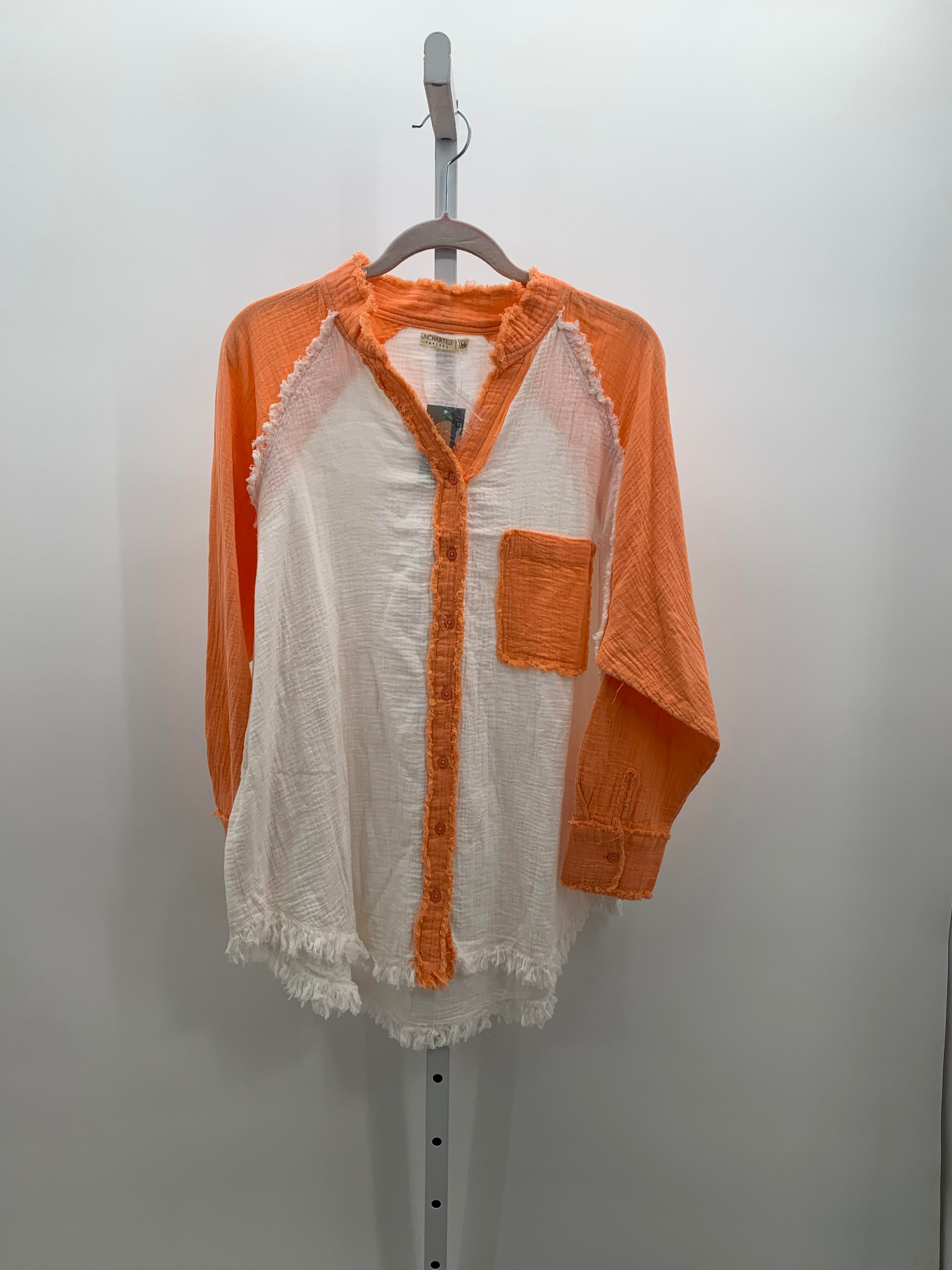 Size Medium Misses 3/4 Sleeve Shirt