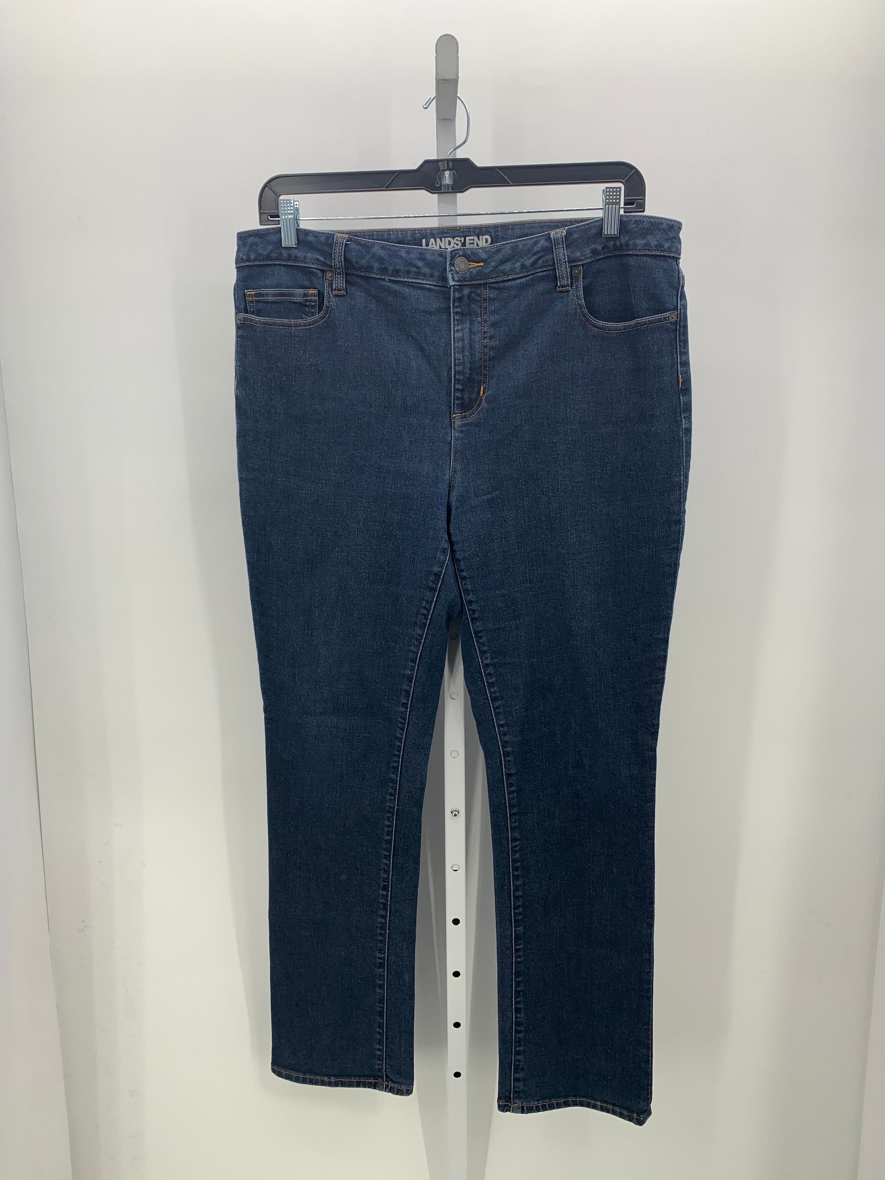Lands End Size 18 Misses Jeans
