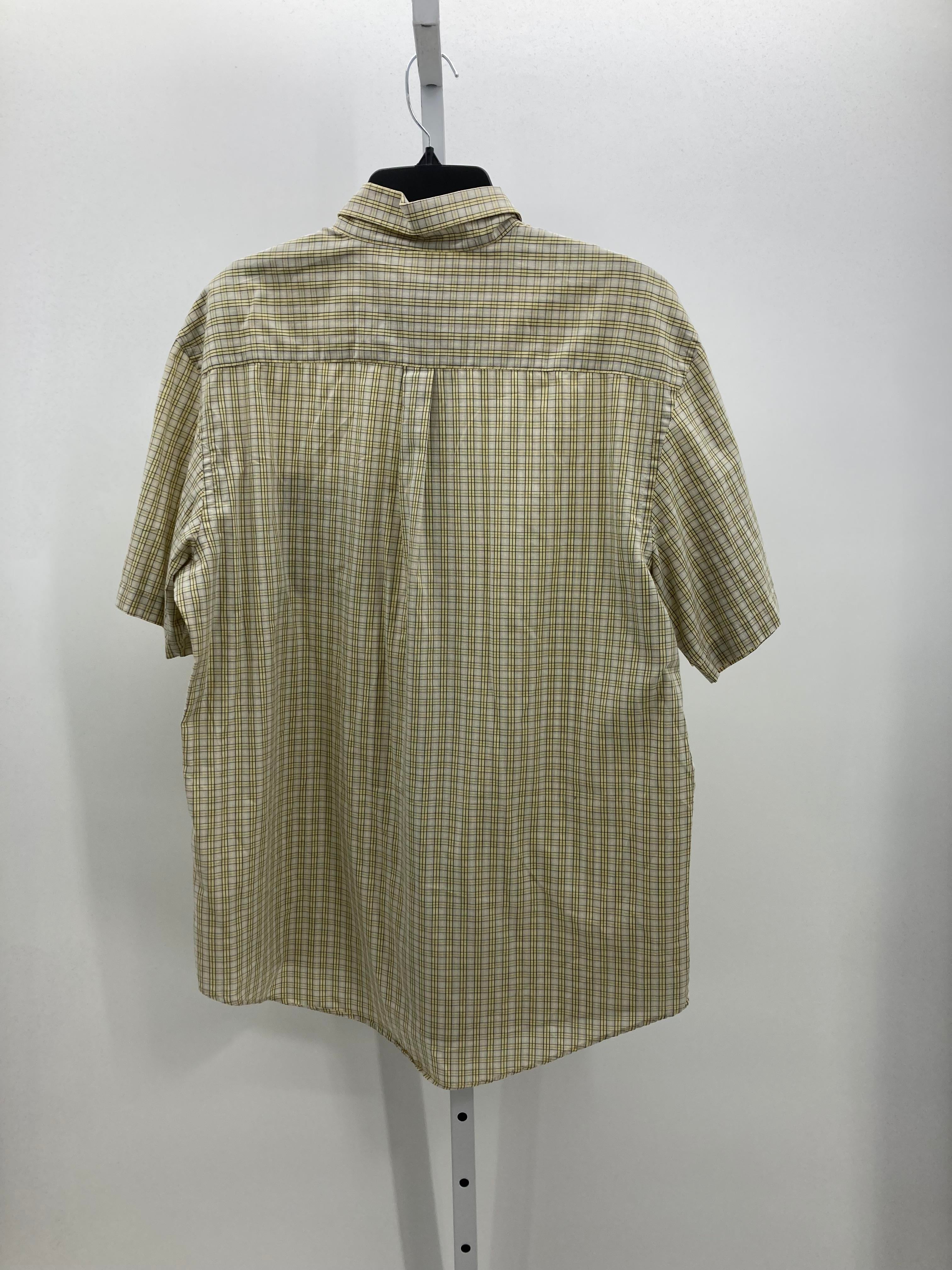 PLAID BTN DOWN