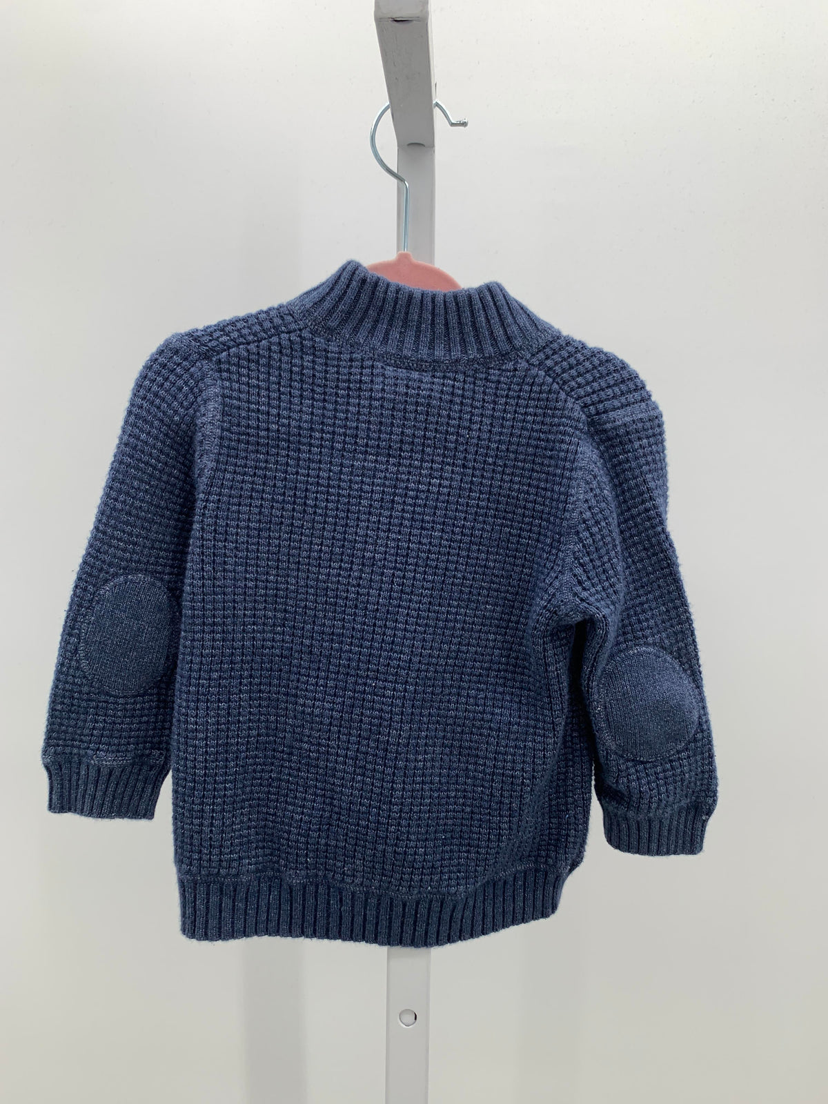 BTN DOWN WAFFLE KNIT