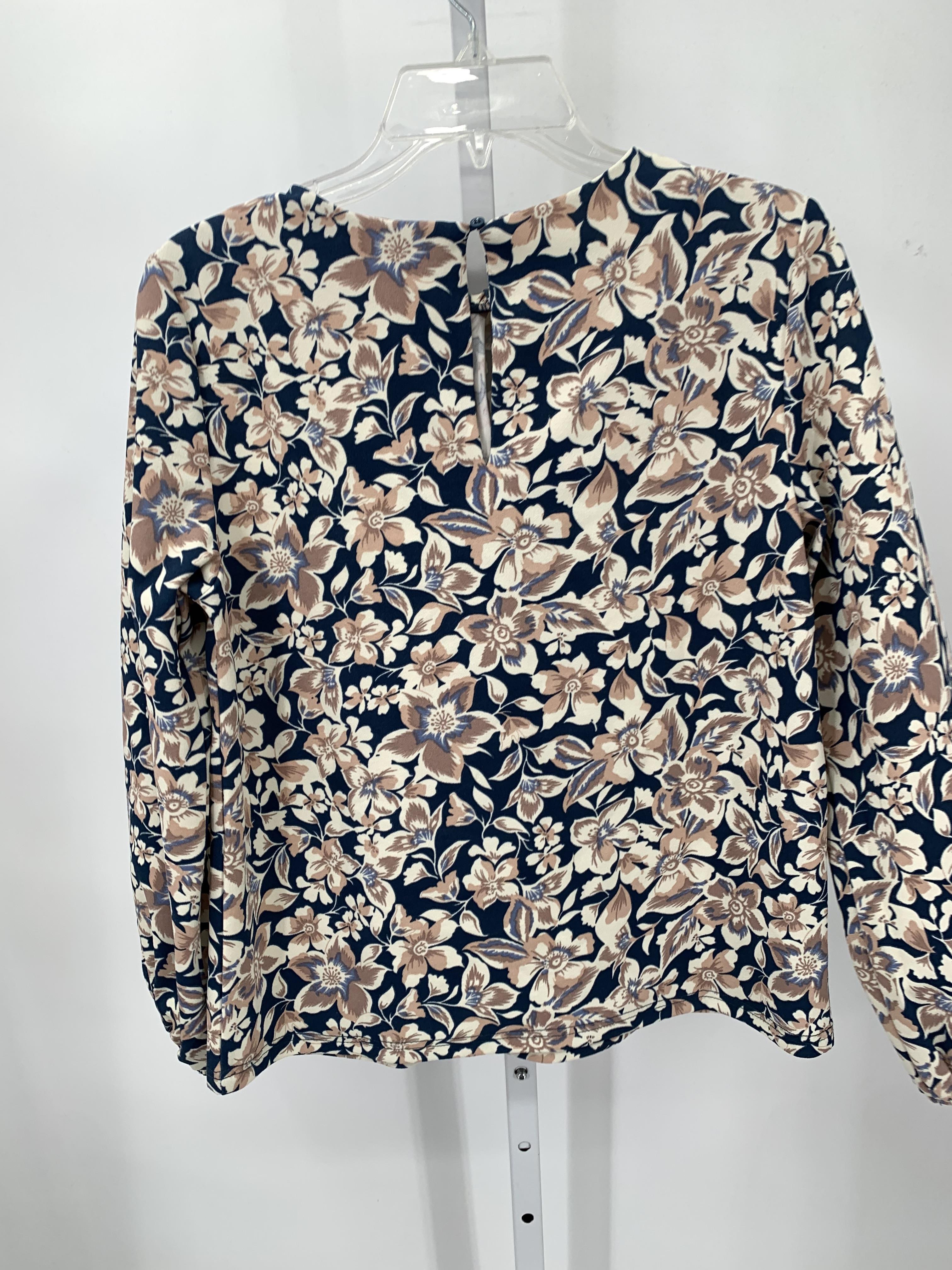 Mello Day Size Small Misses Long Sleeve Shirt