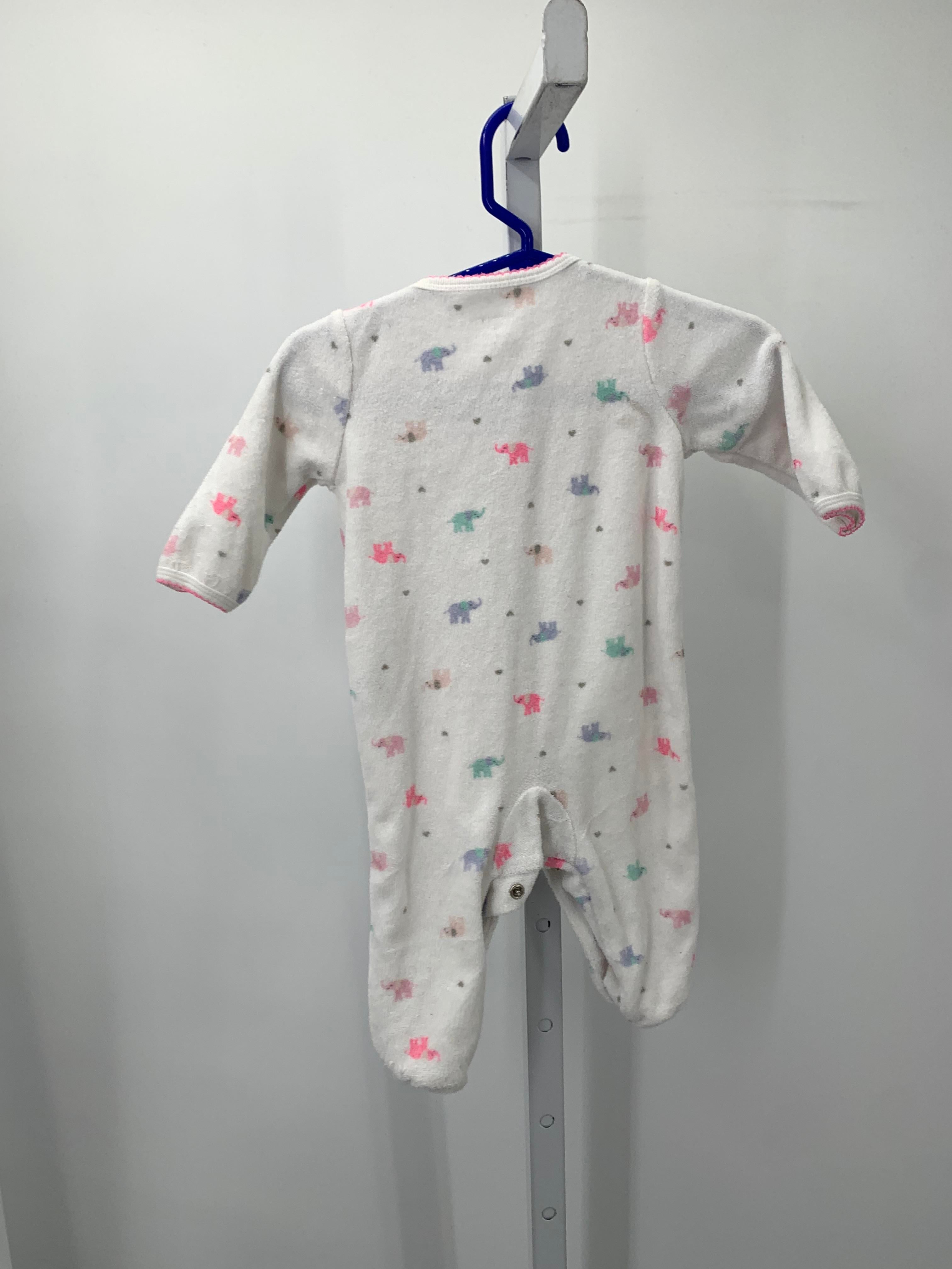 Carters Size 3 Months Girls Long Slv. Romper