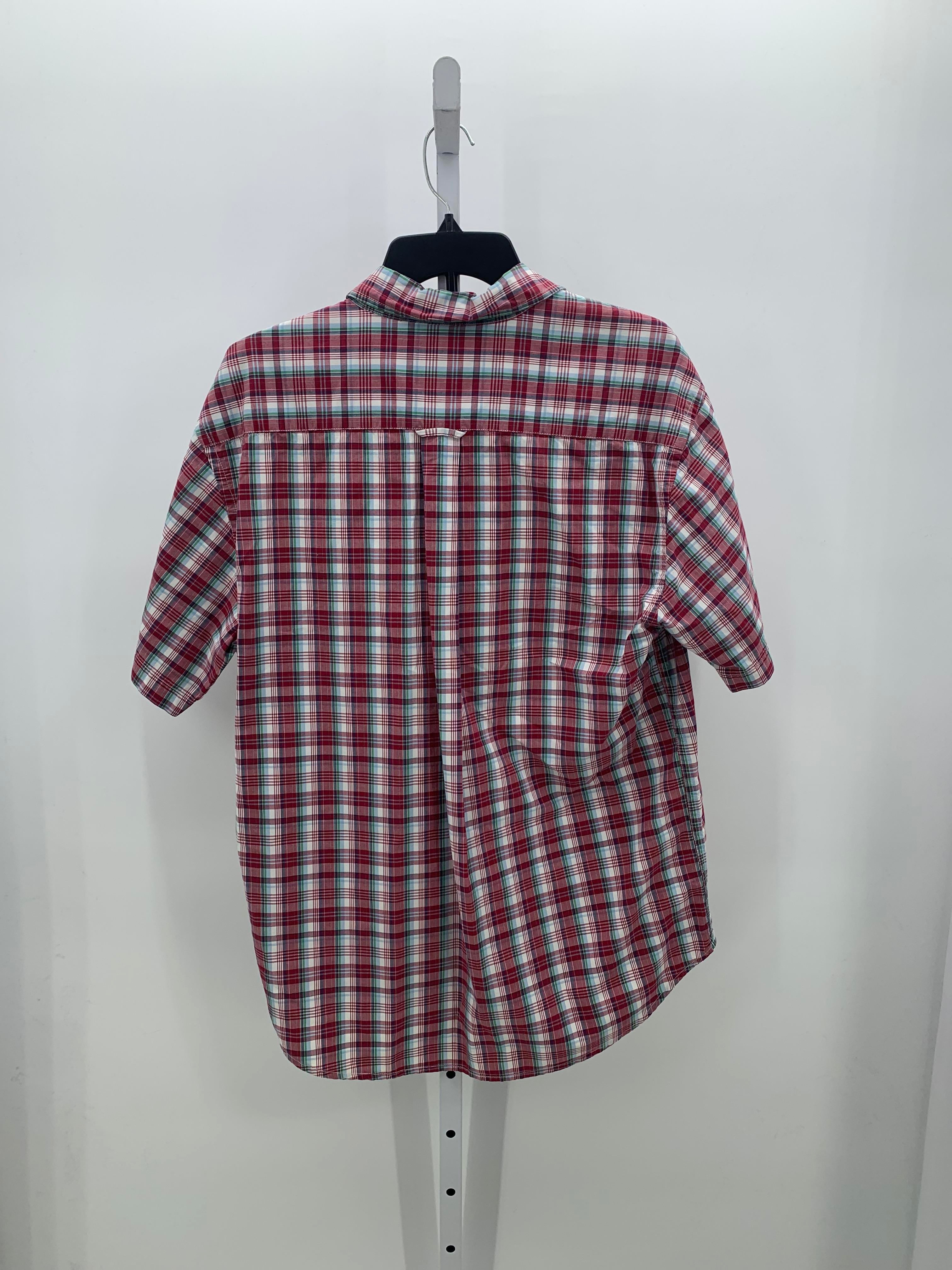PLAID BTN DOWN