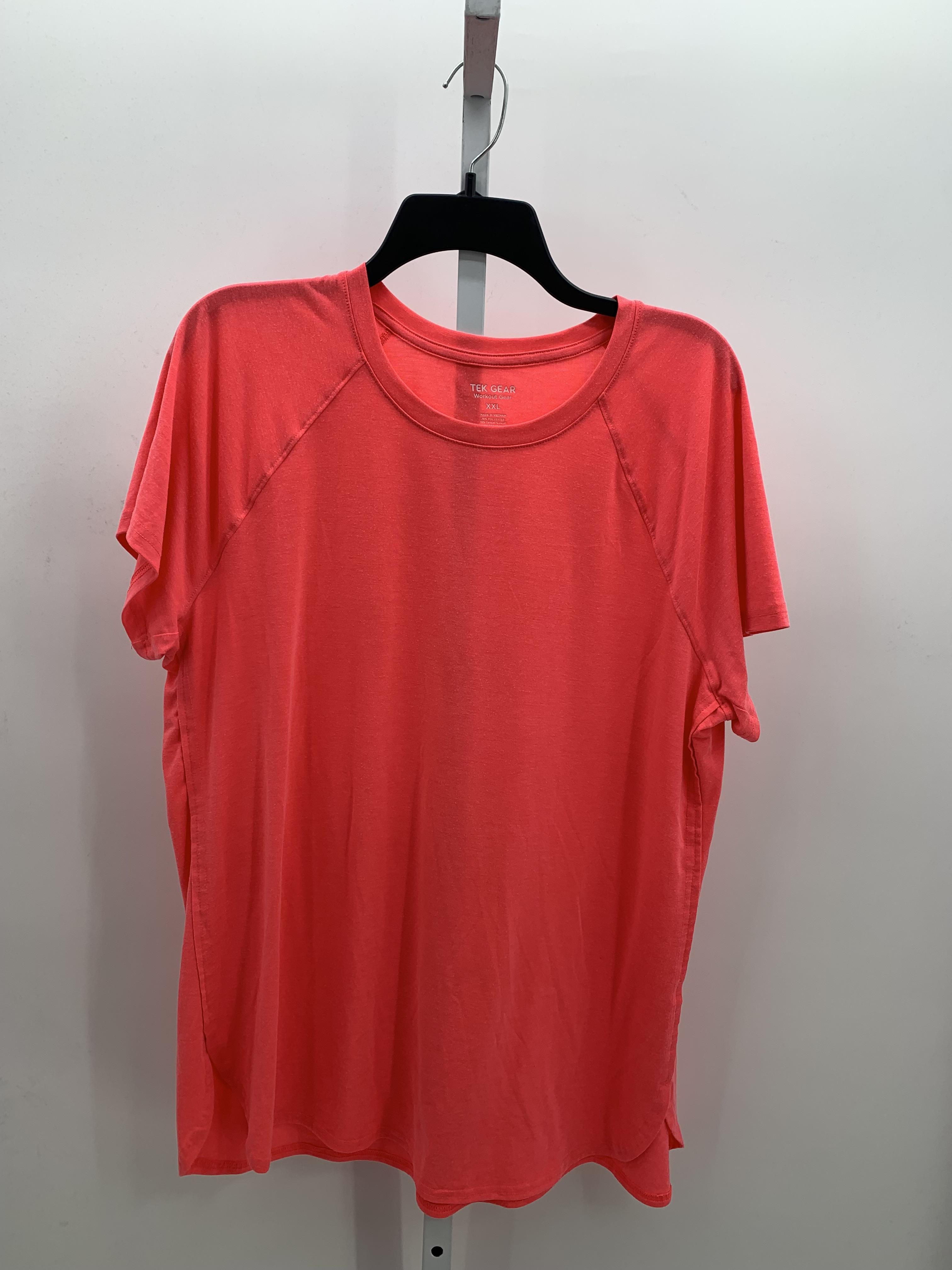 Tek Gear Size XXL Misses Short Sleeve Shirt