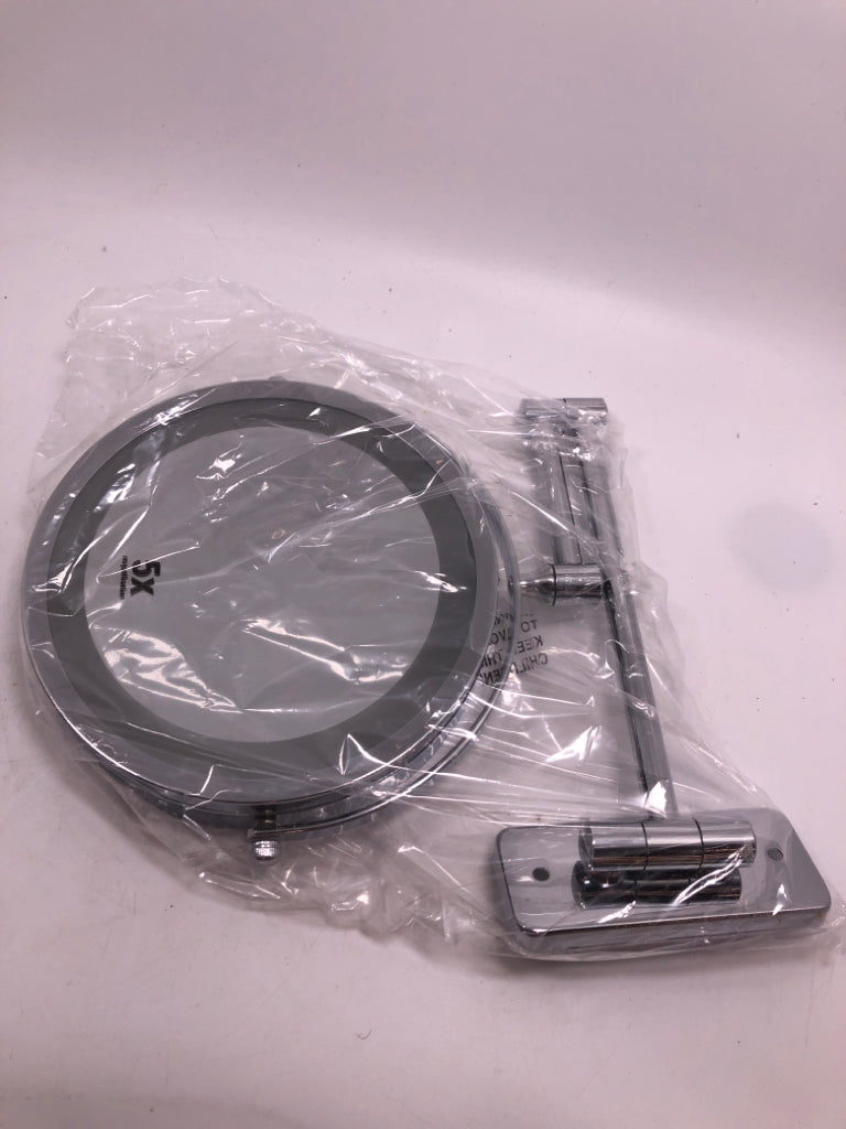 NIB LED VANITY MIRROR W/SWING ARM.