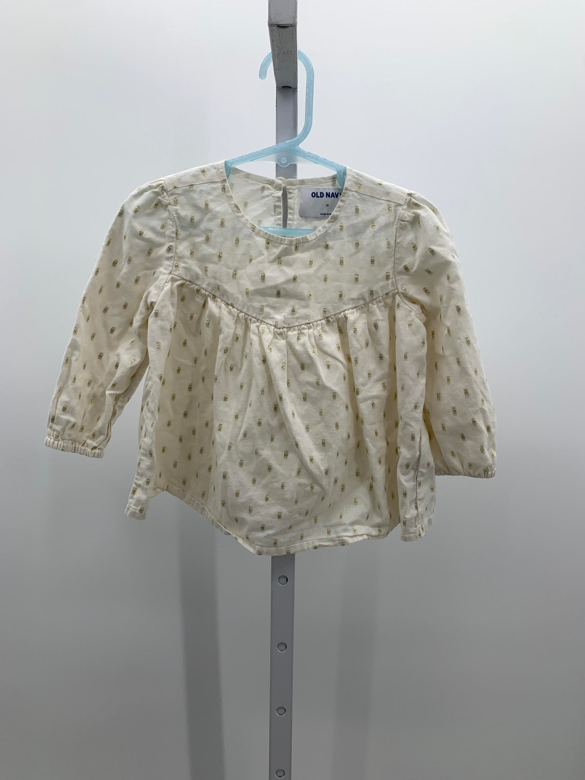 Old Navy Size 3T Girls Long Sleeve Shirt
