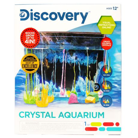 Discovery Grow Your Own Crystal Aquarium Multicolor -