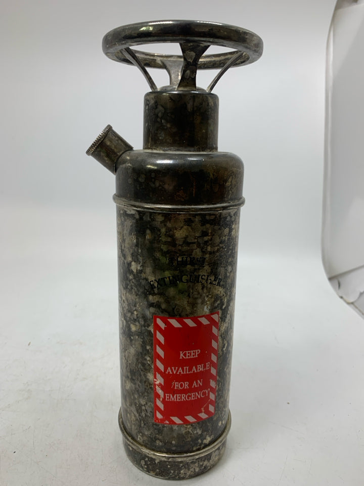 VTG GODLINGER SILVERPLATED THIRST EXTINGUISHER COCKTAIL SHAKER.