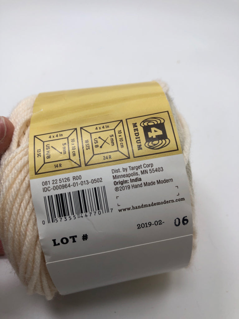 NWT DESERT COLOR YARN.