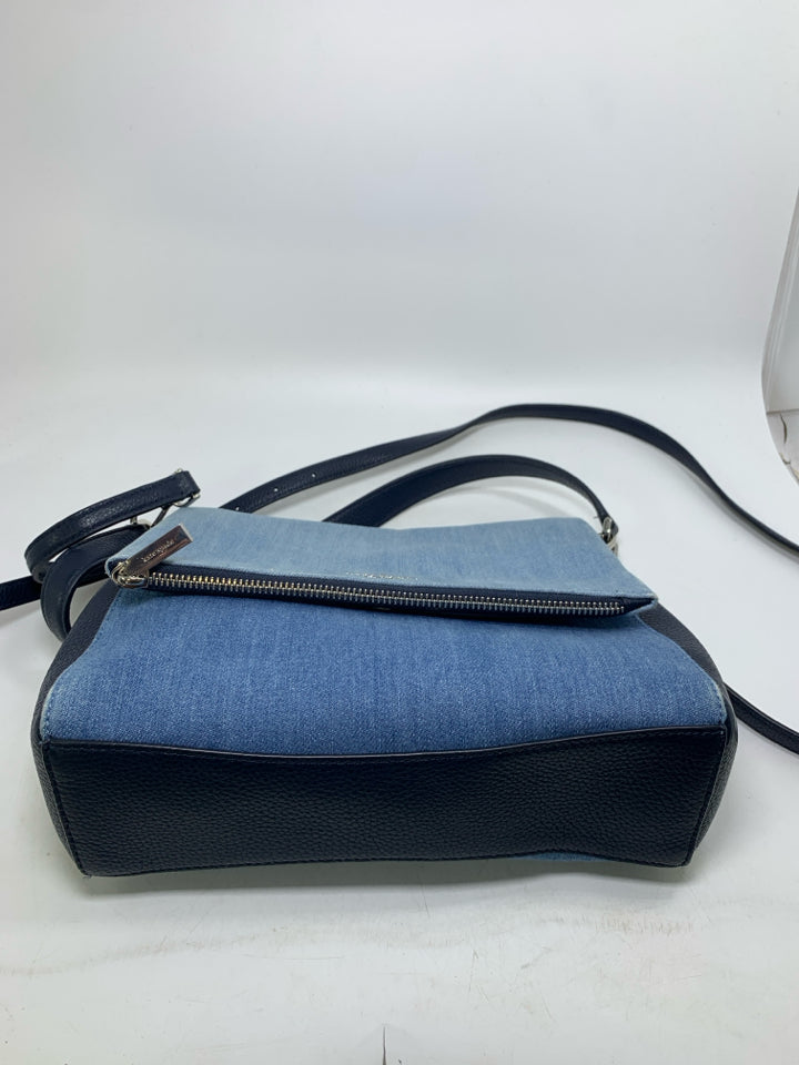 Kate Spade Denim Leila Medium Flap Shoulder Bag