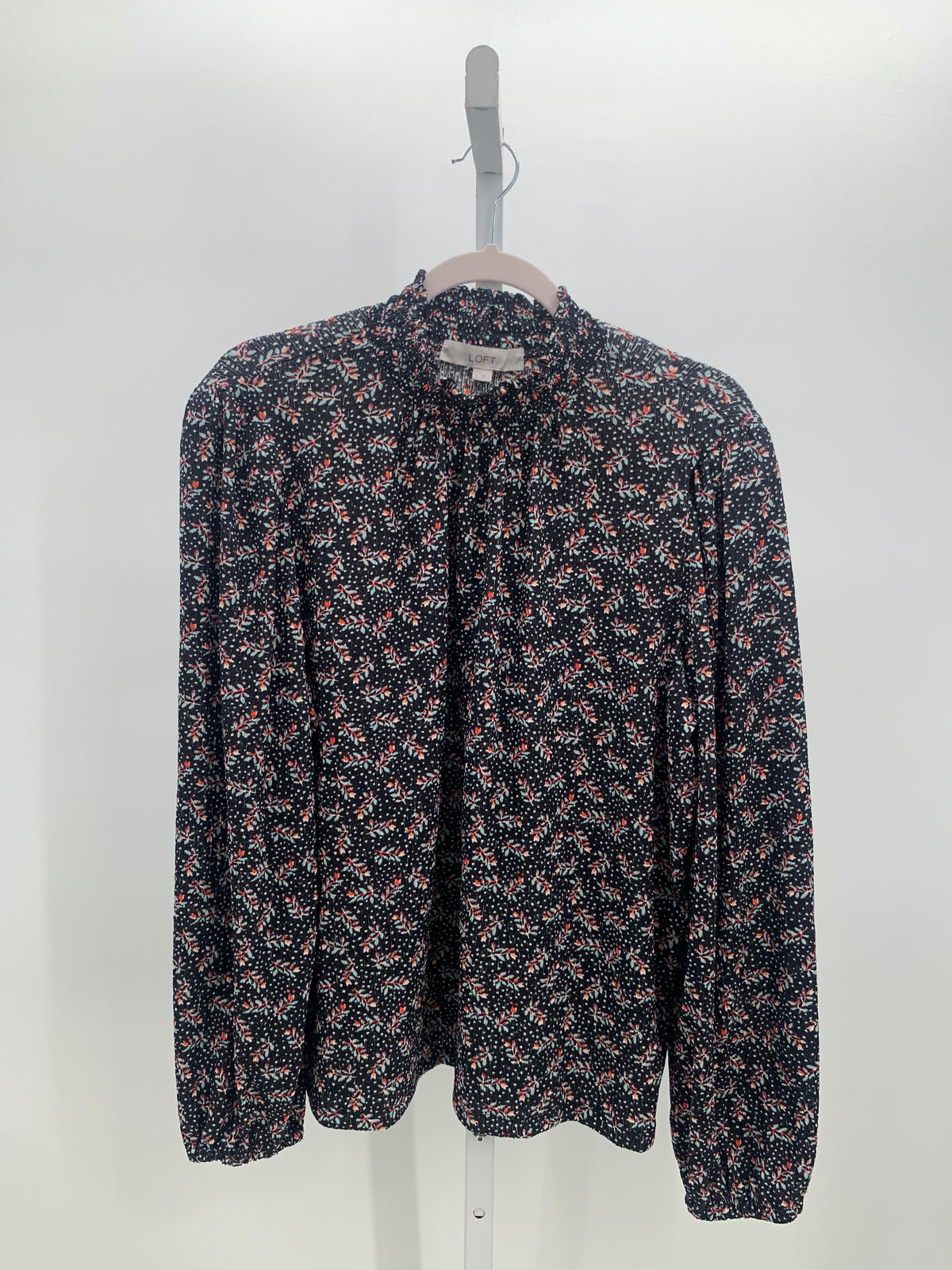 Loft Size Large Misses Long Sleeve Shirt