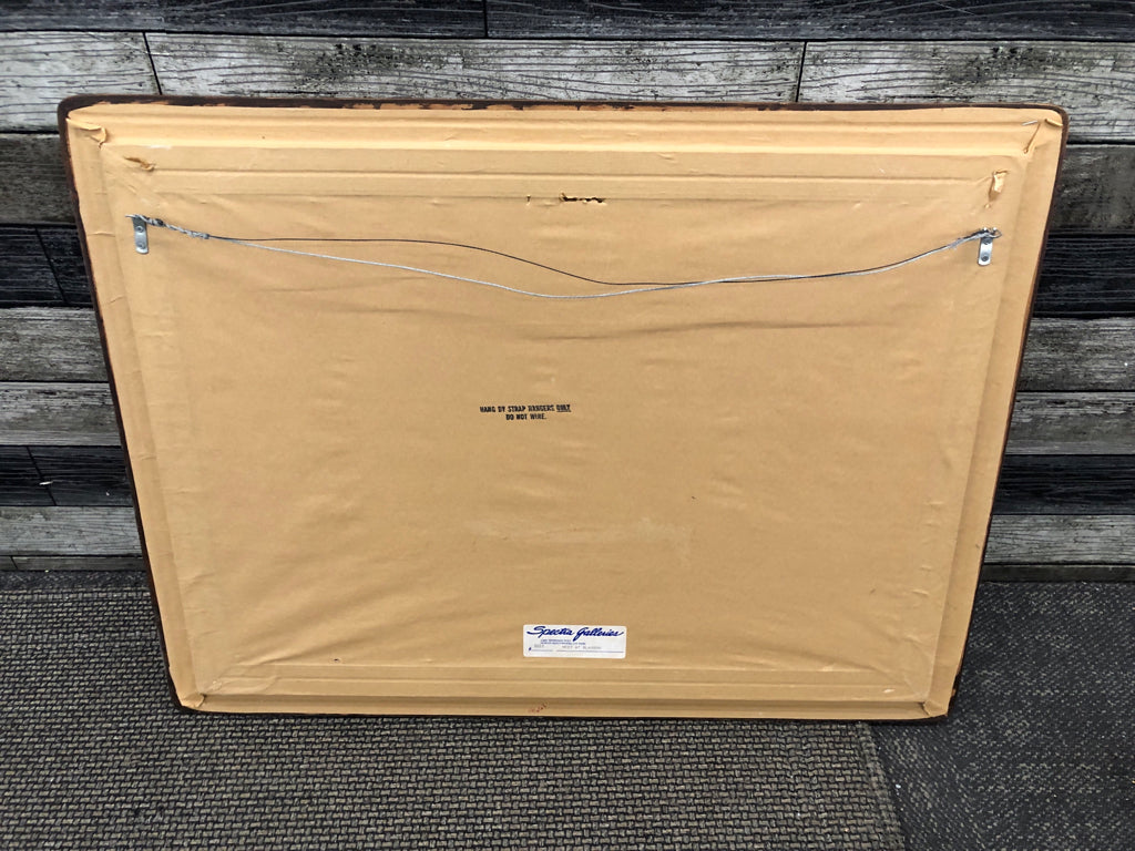 THE MEET AT BLAGDON FRAMED ARTWORK J W SNOW NEWCASTLE.