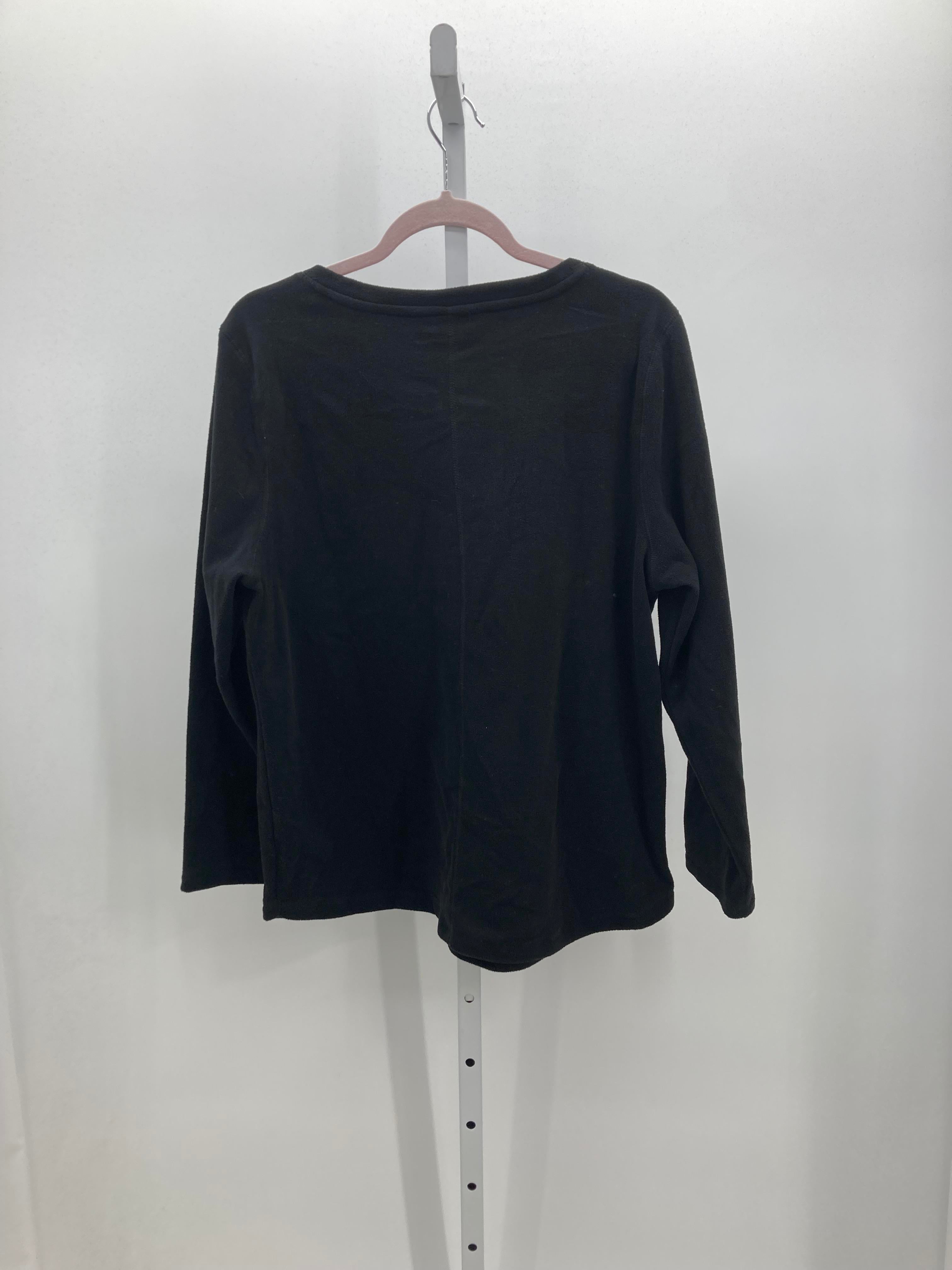 St. Johns Bay Size Large Misses Long Sleeve Shirt