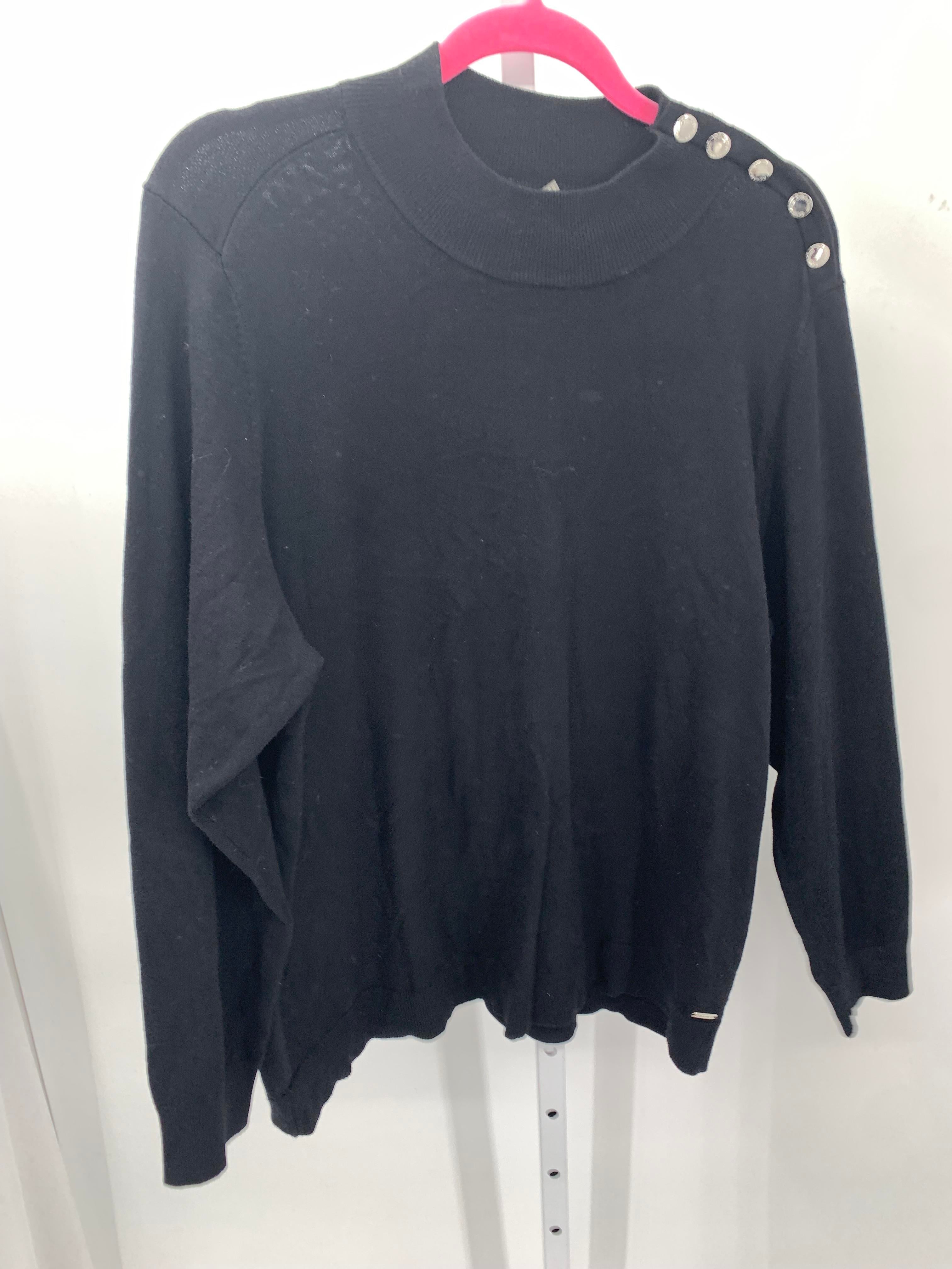Calvin Klein Size 1X Womens Long Slv Sweater
